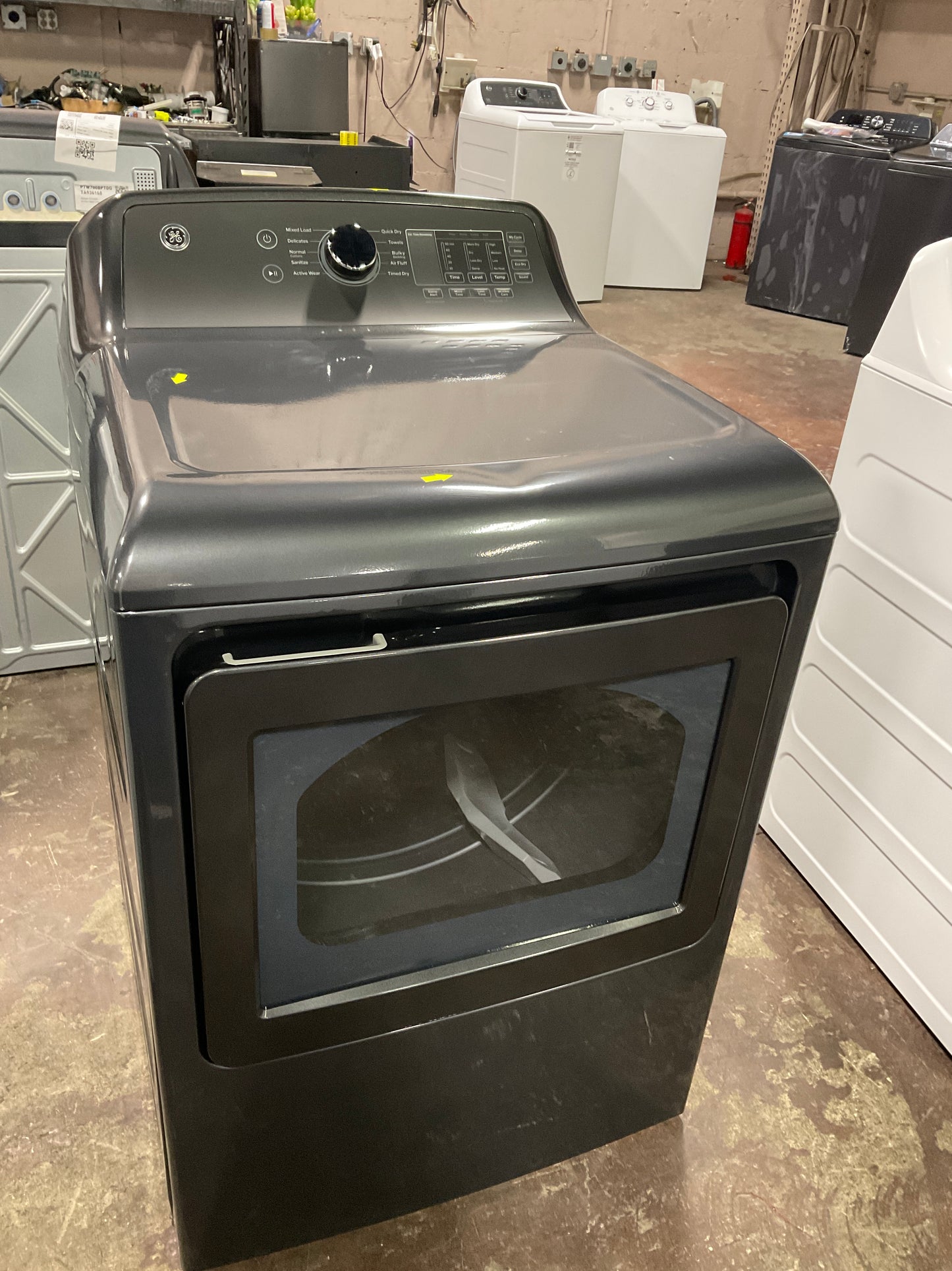 Front view, door closed