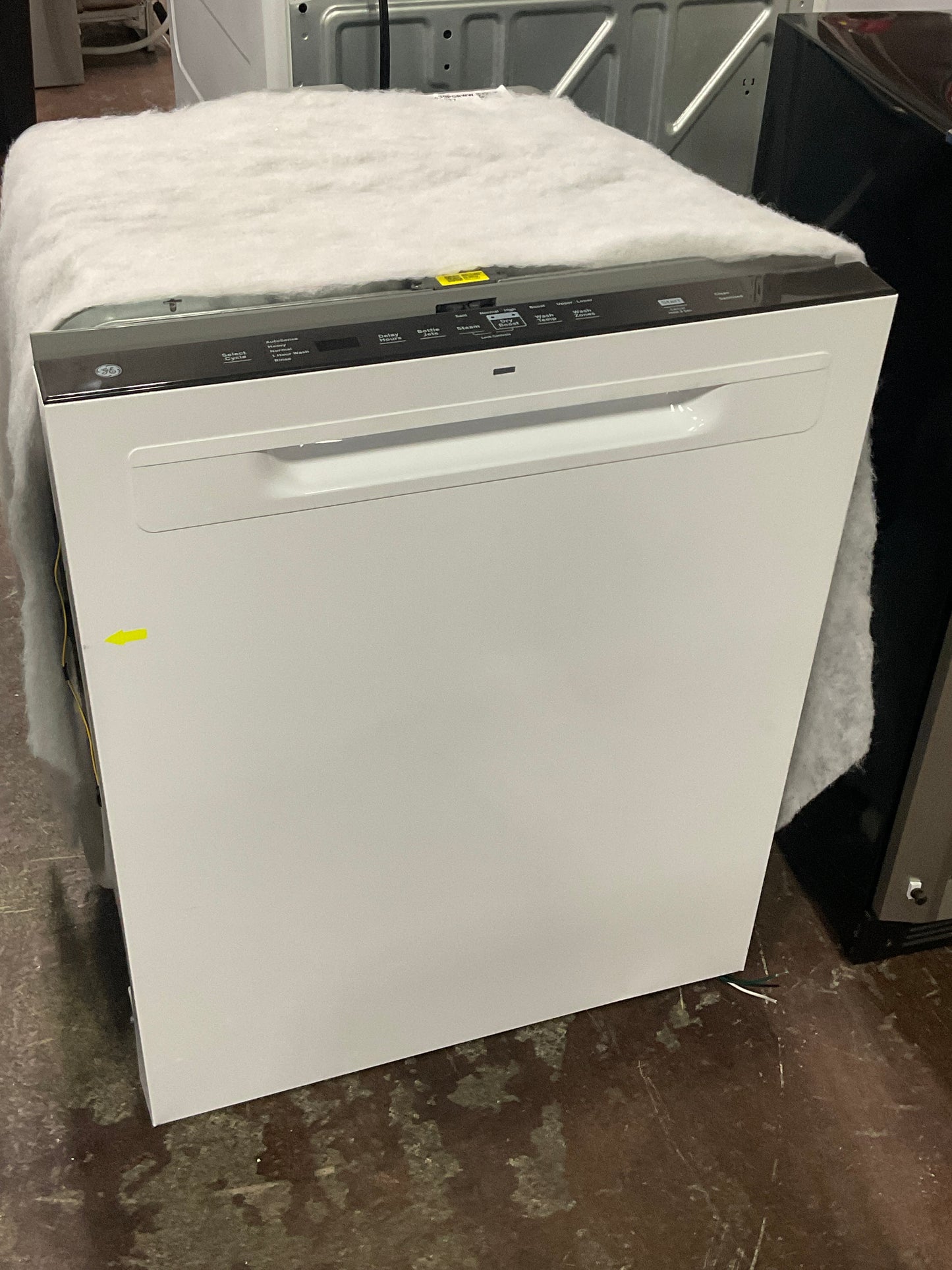 Front view, doors closed