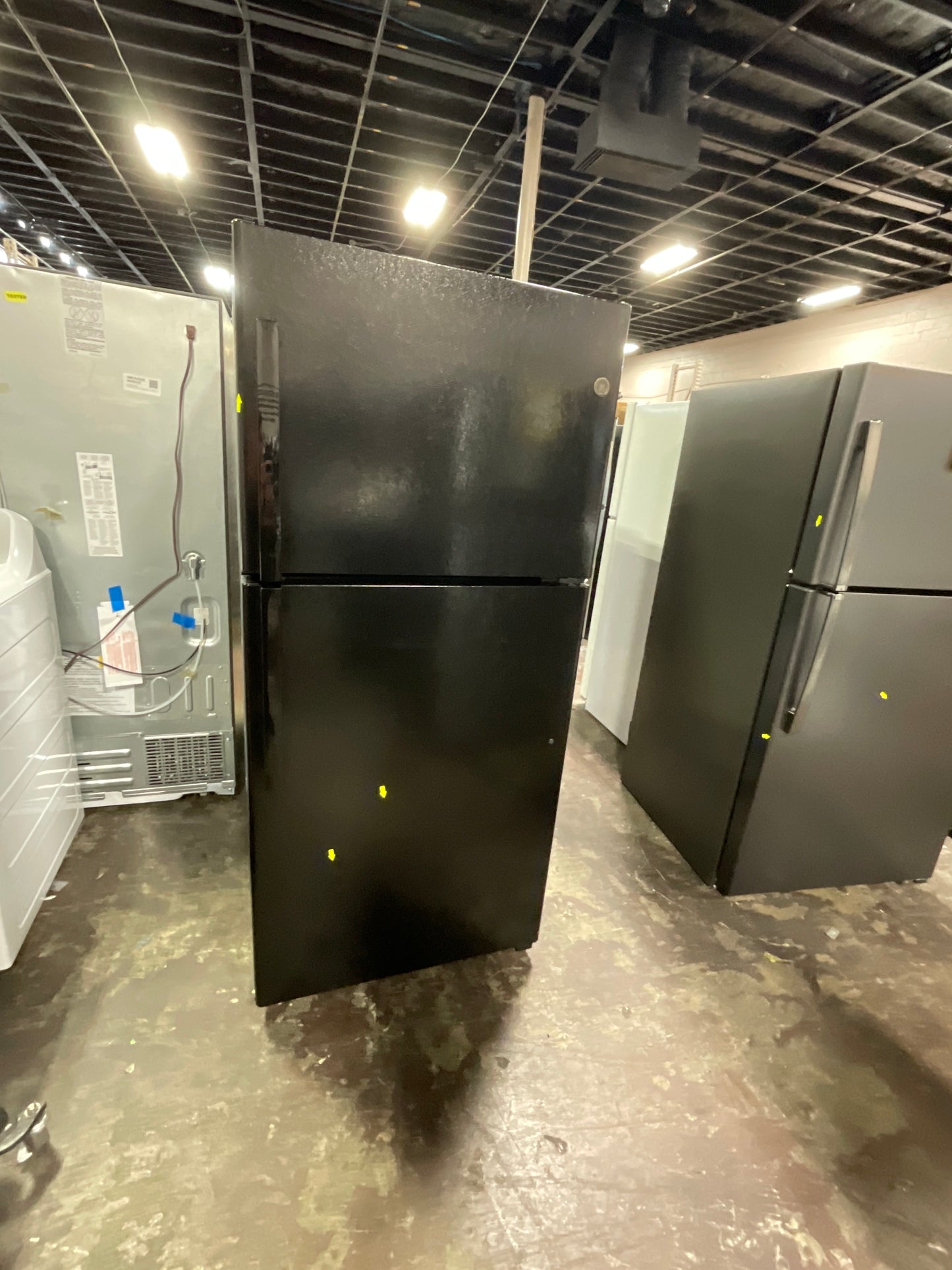 Front view, door closed