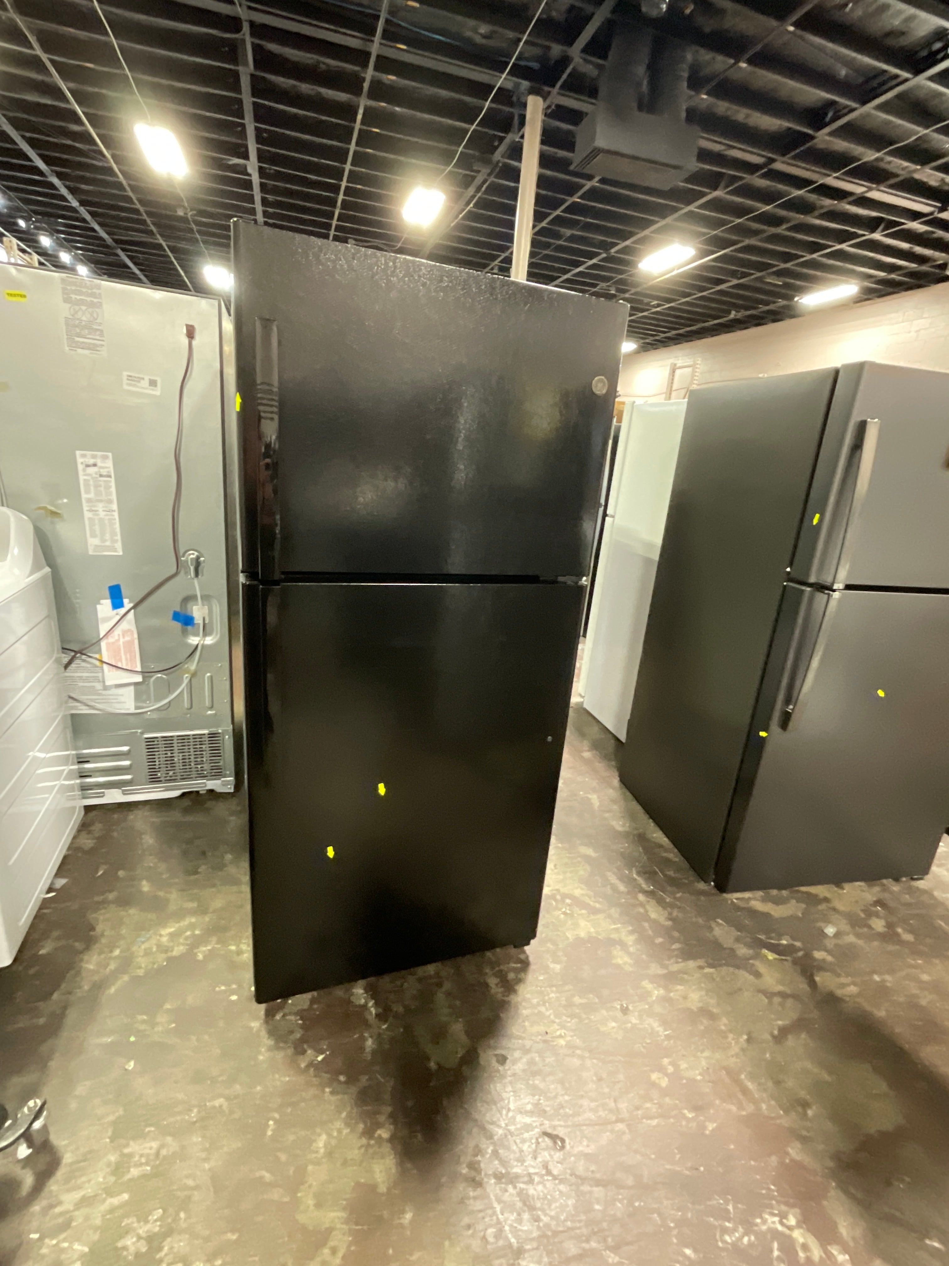 Front view, door closed