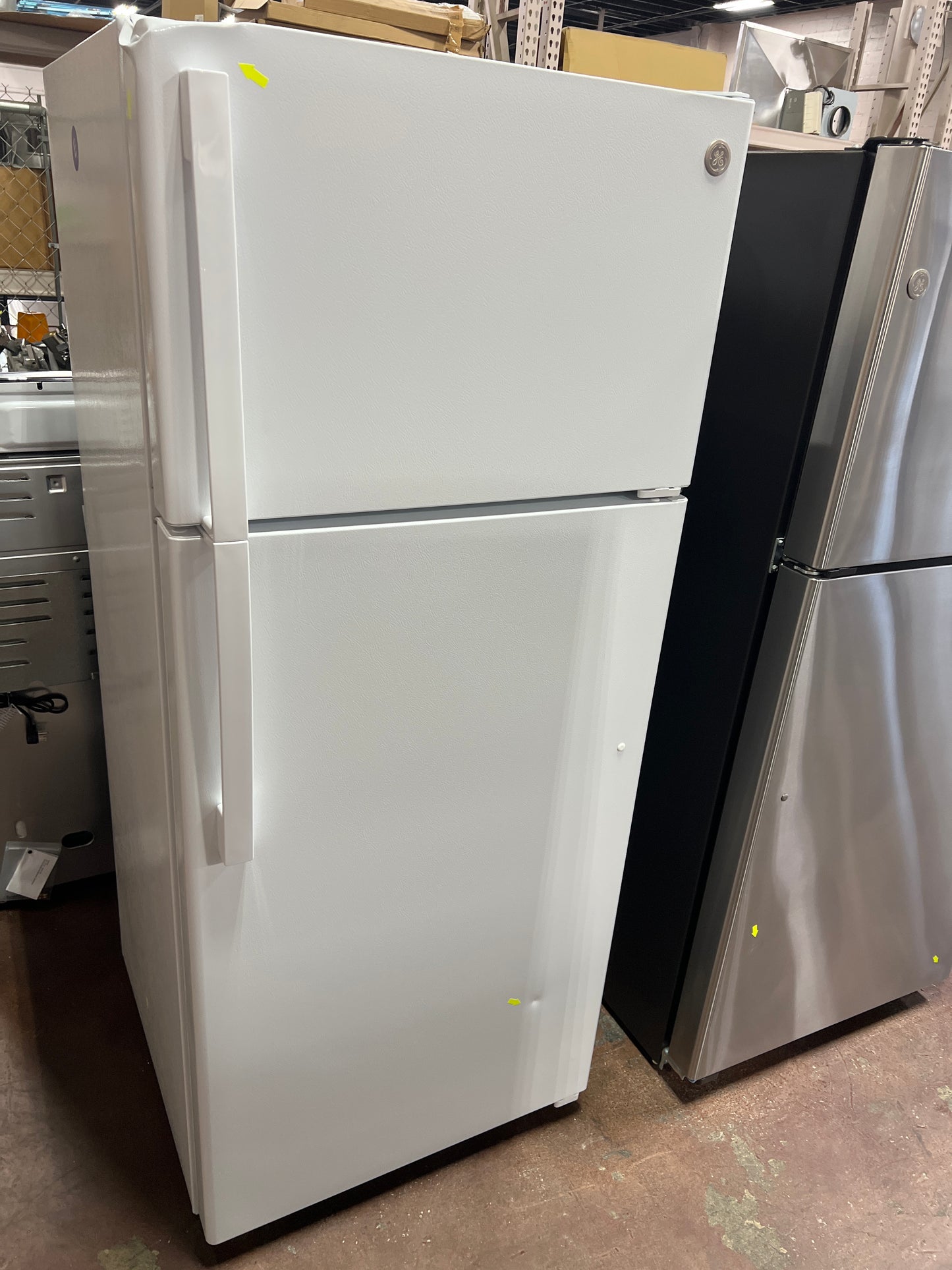 Front view, door closed