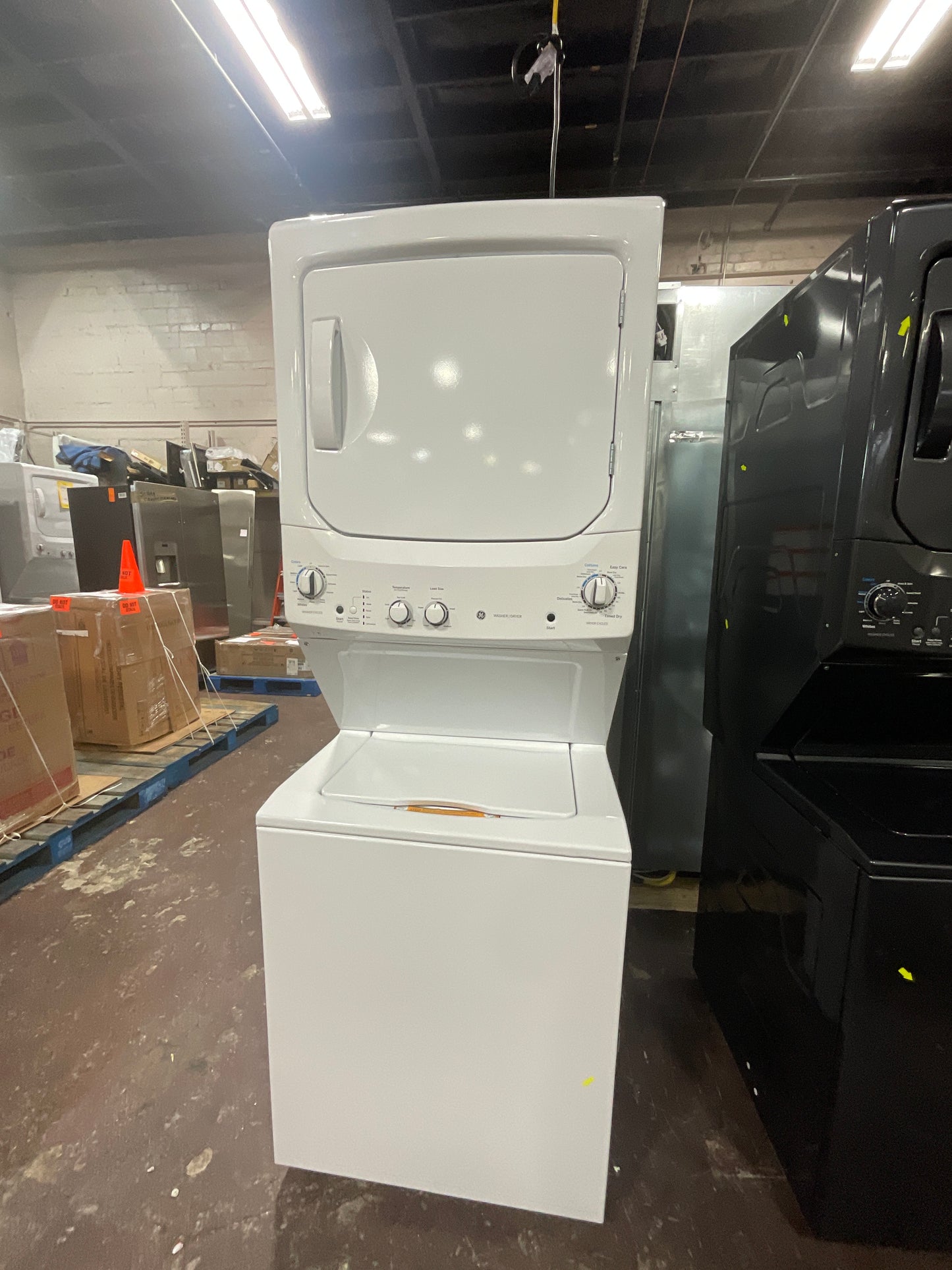 Front view, doors closed