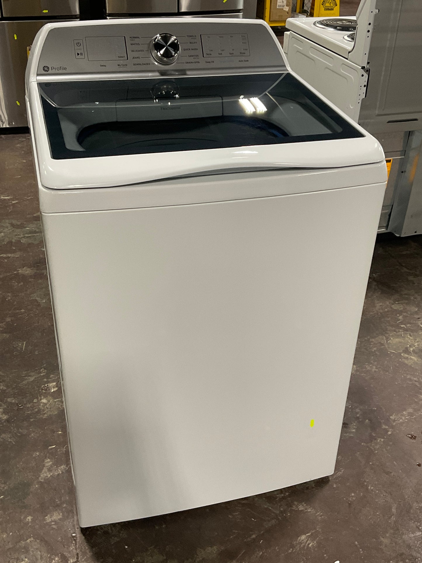 Front view, door closed