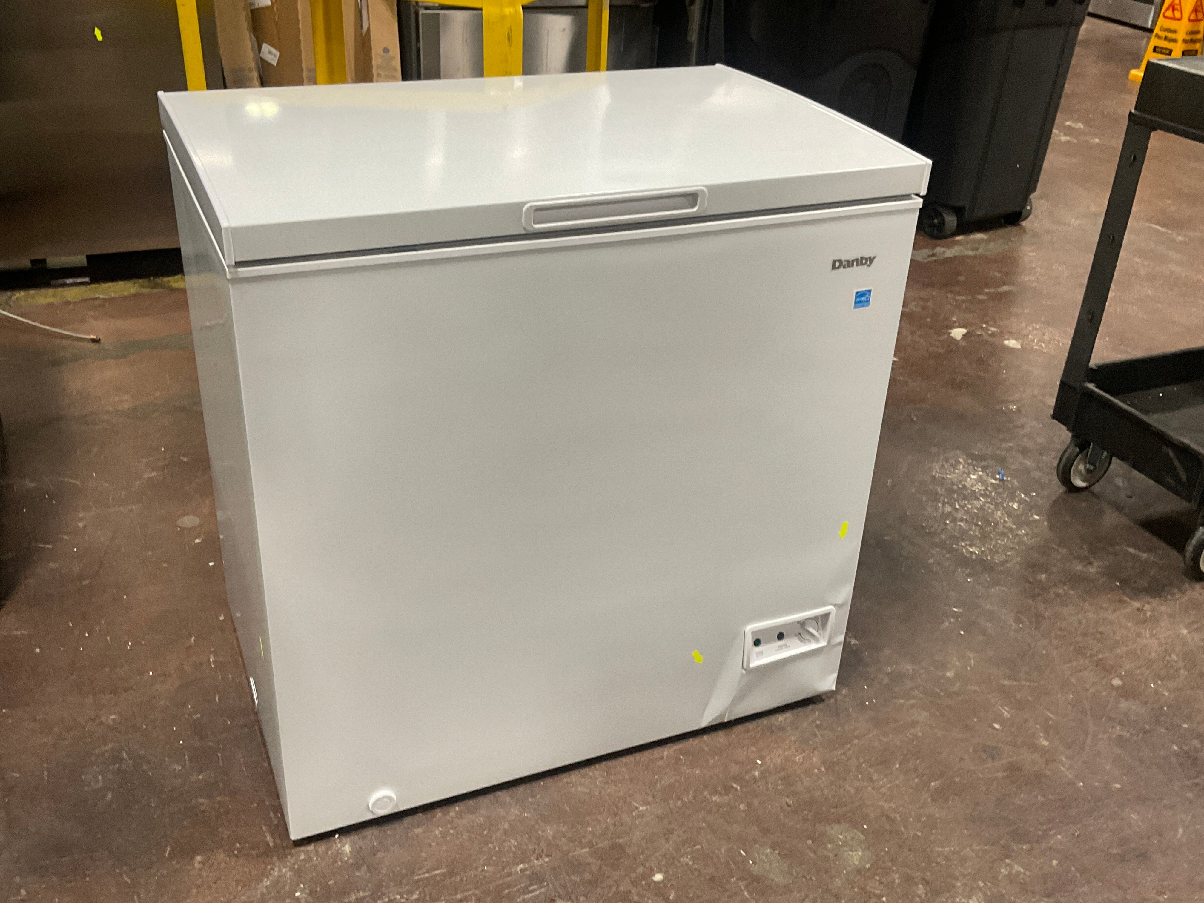 Front view, door closed