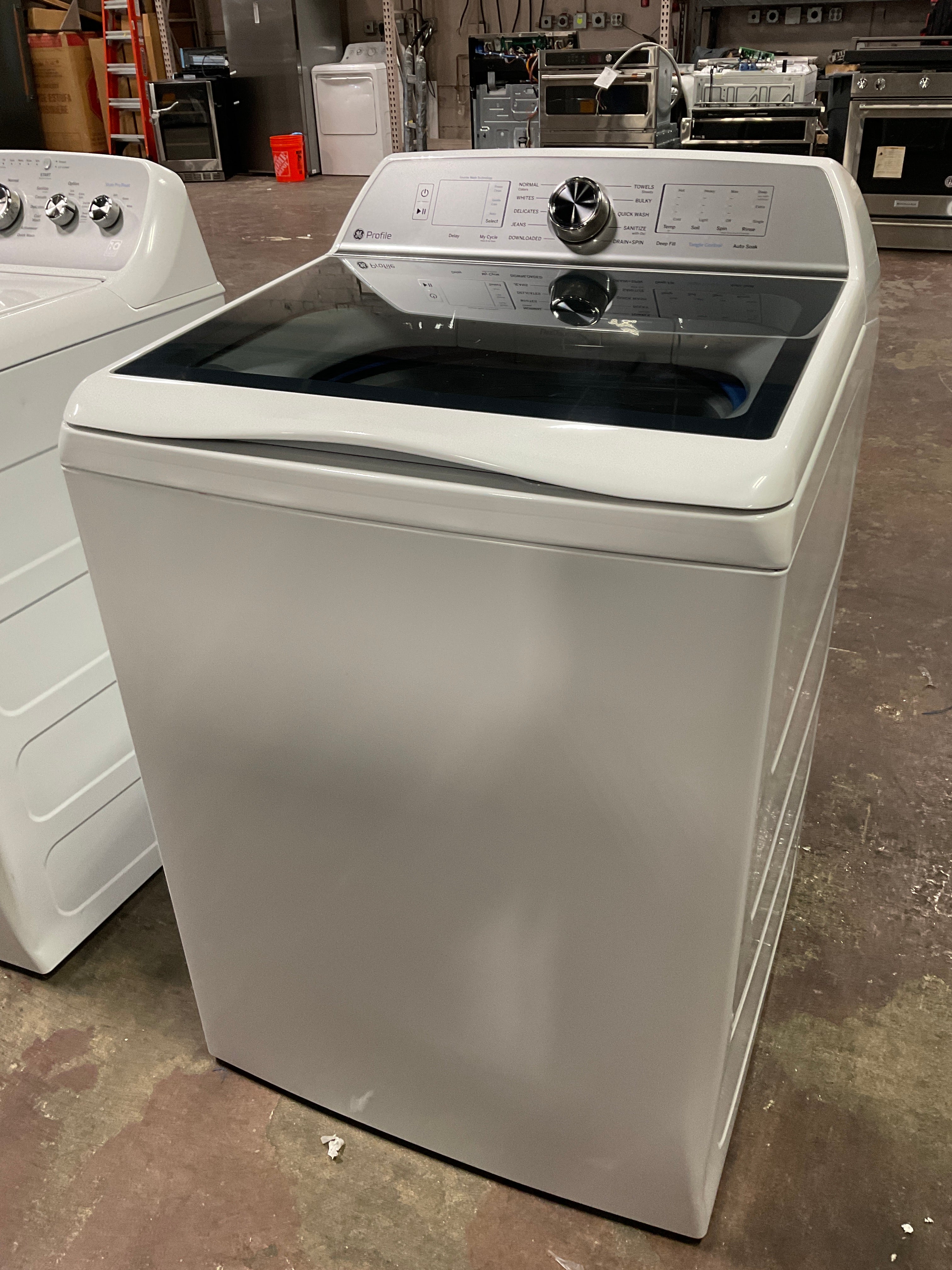 Front view, door closed