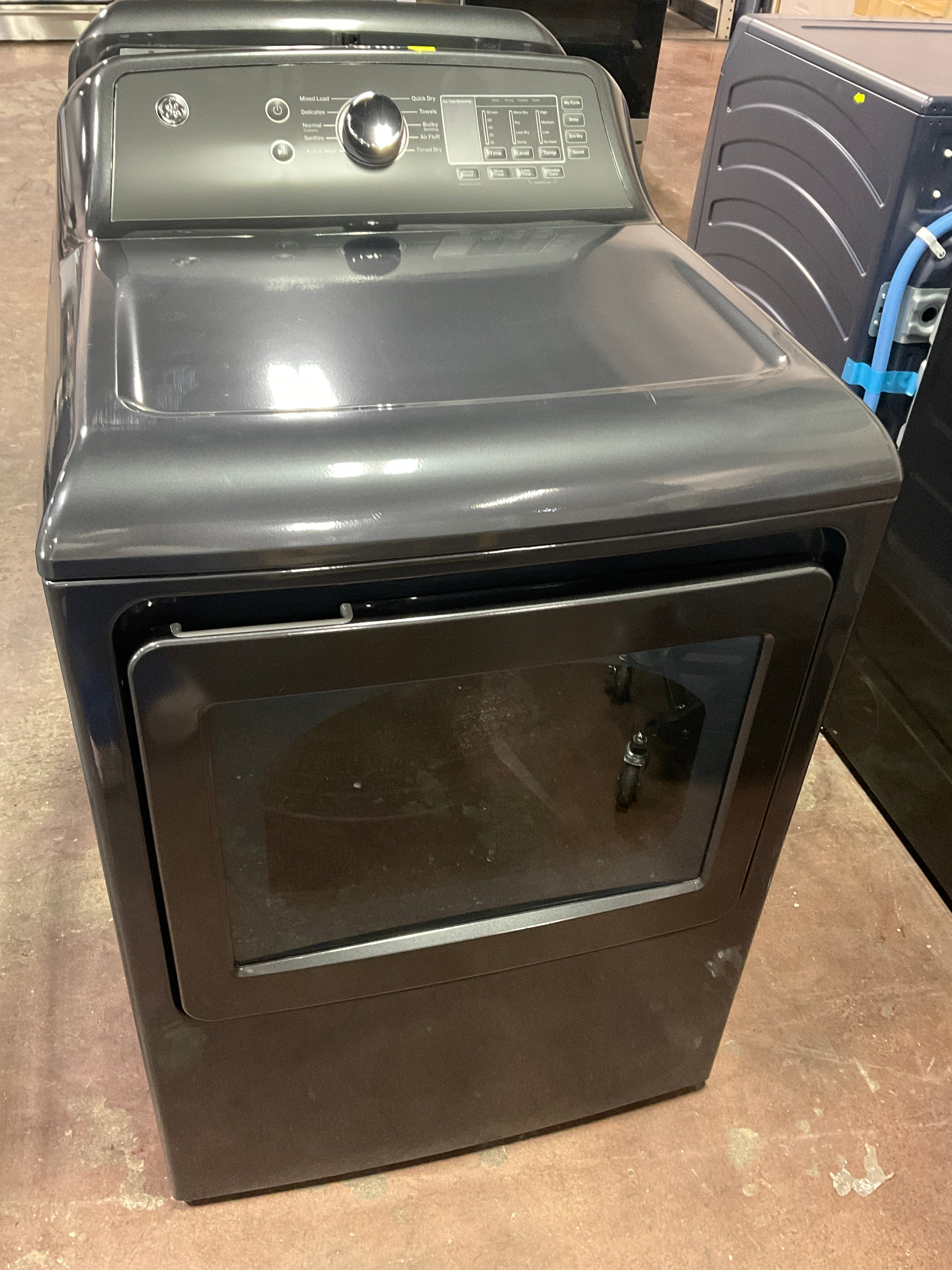 Front view, door closed