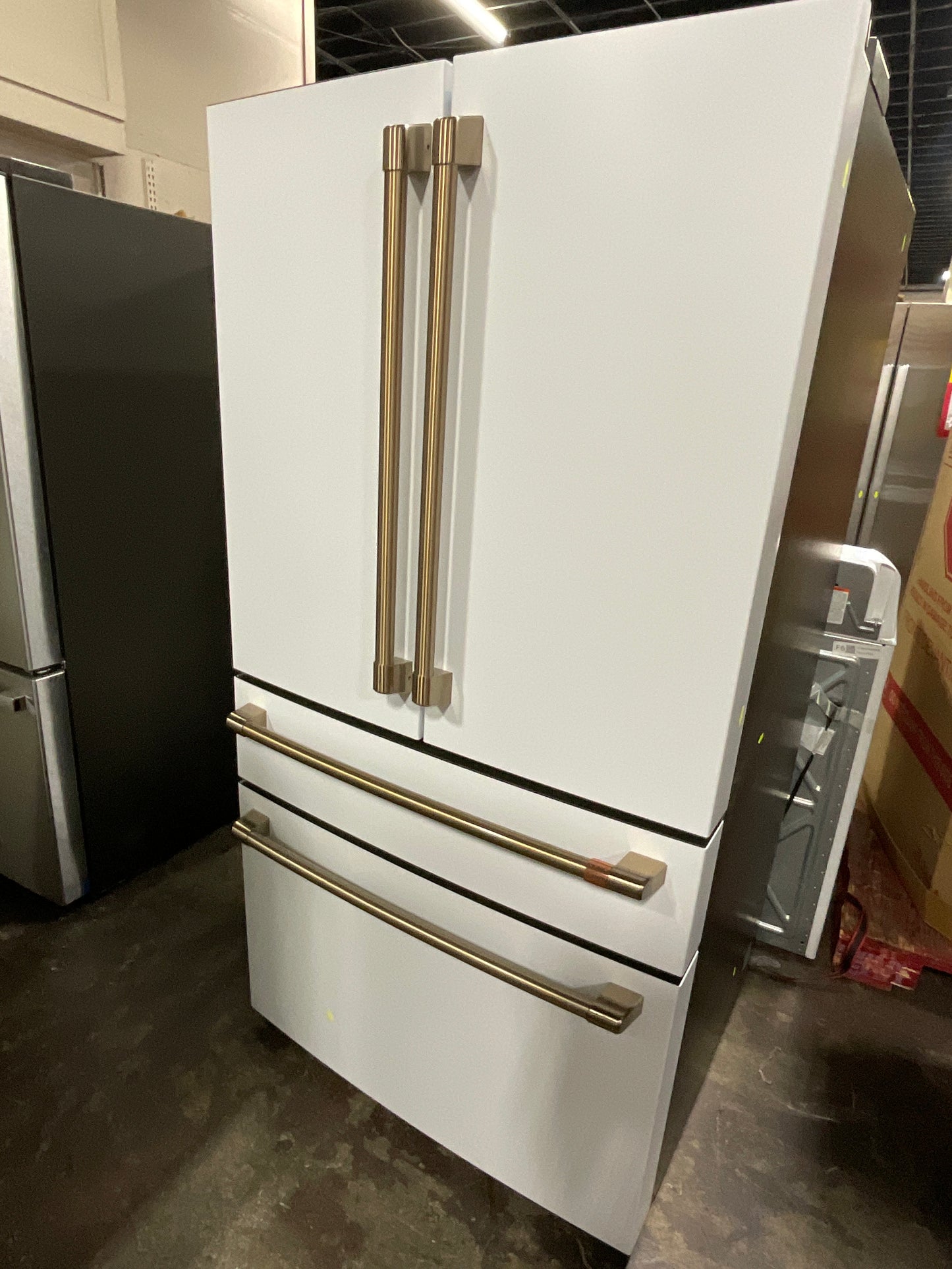 Front view, door closed