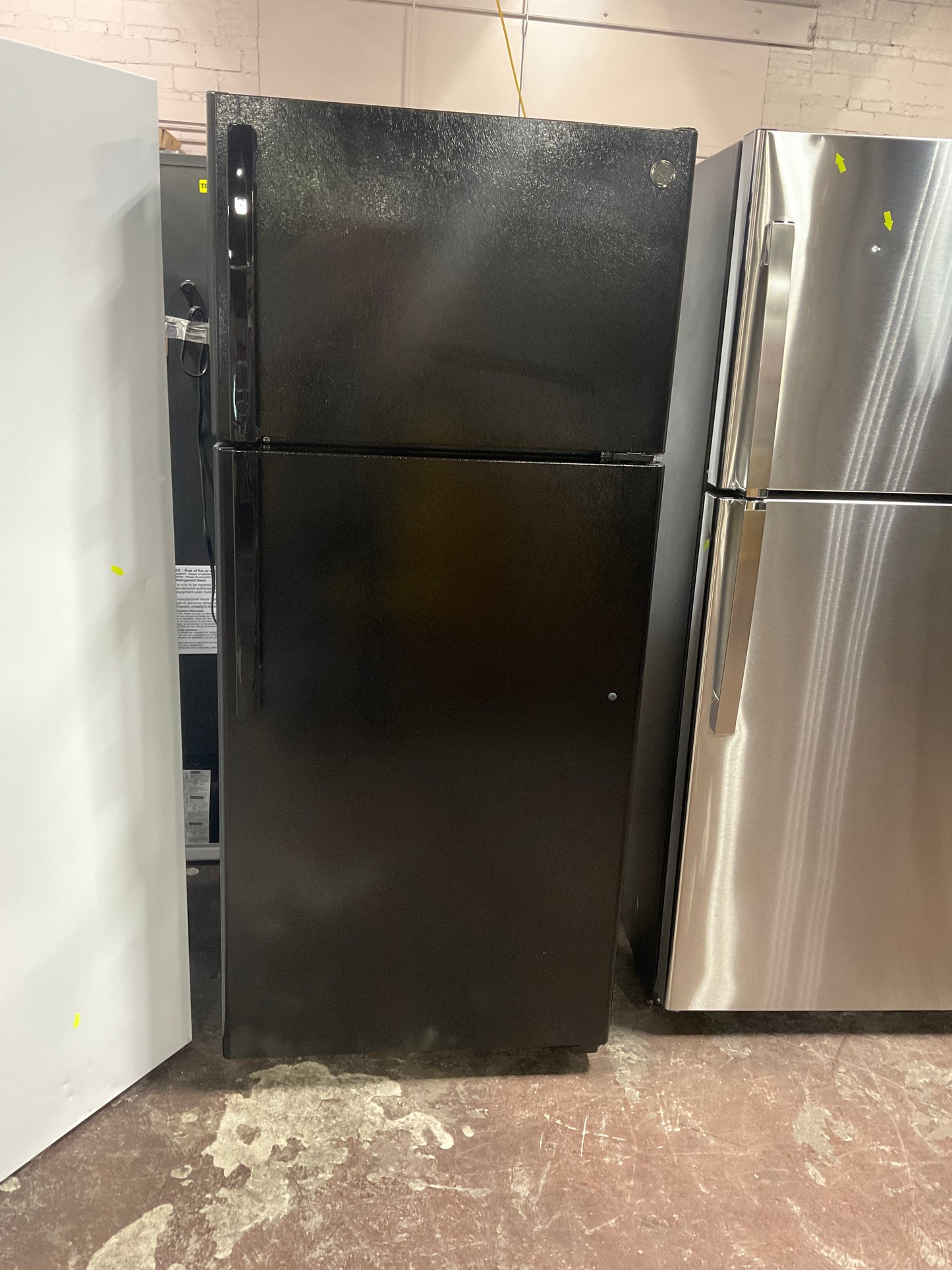 Front view, door closed