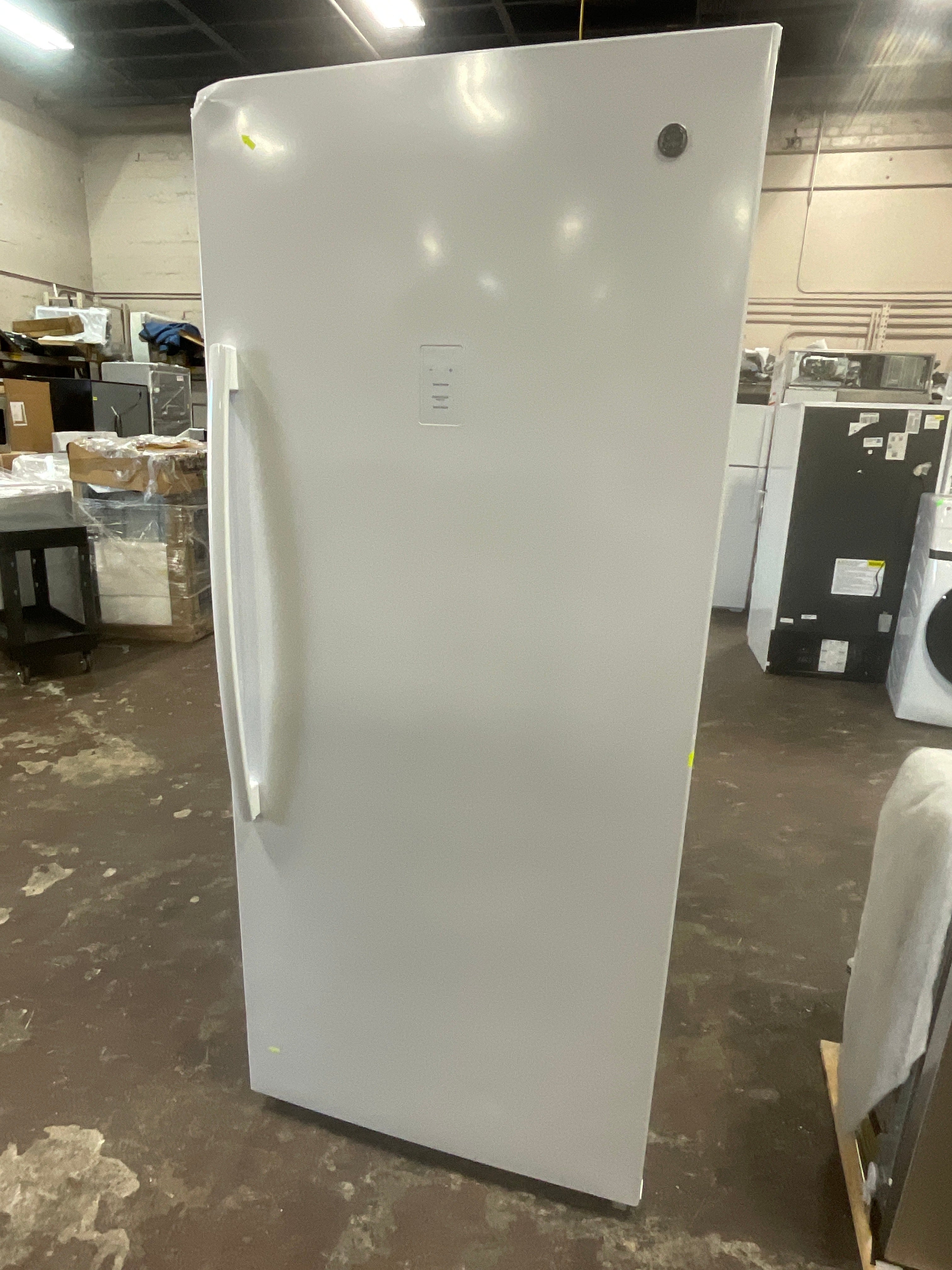 Front view, door closed