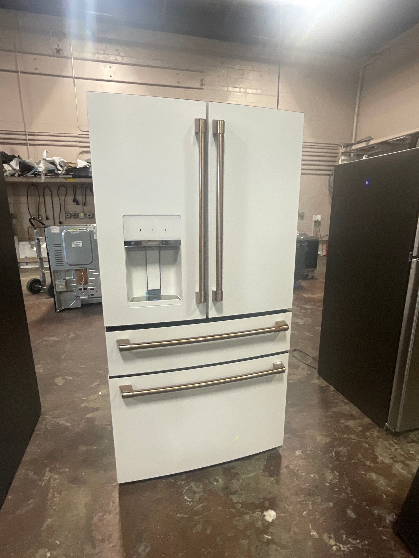 Front view, door closed