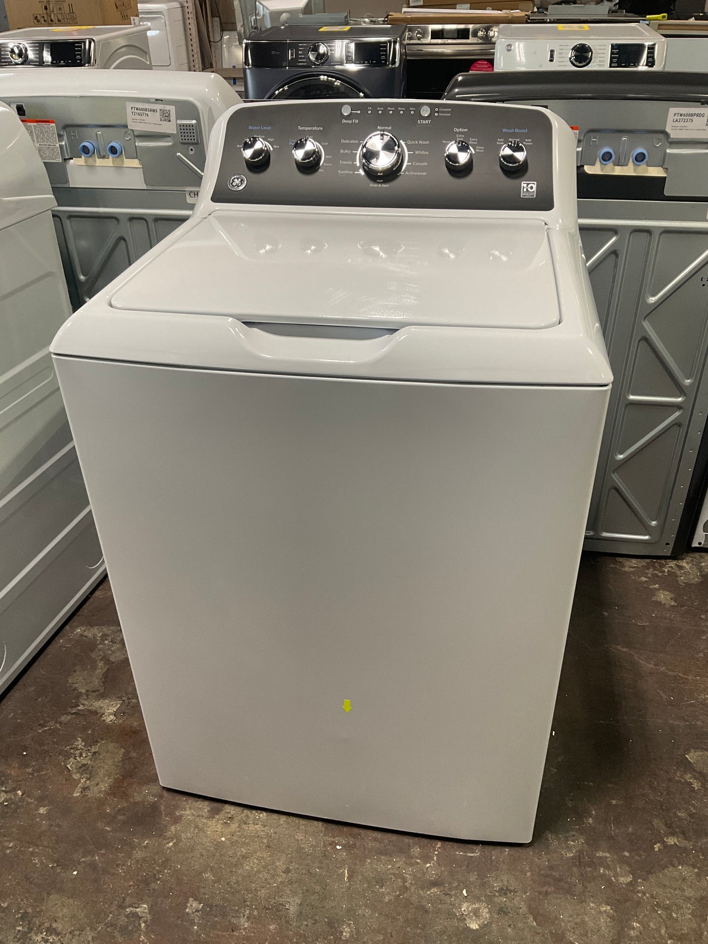 Front view, door closed