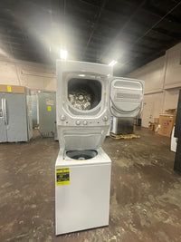 GE Unitized Spacemaker® 2.3 cu. ft. Capacity Washer with Stainless Steel Basket and 4.4 cu. ft. Capacity Electric Dryer
