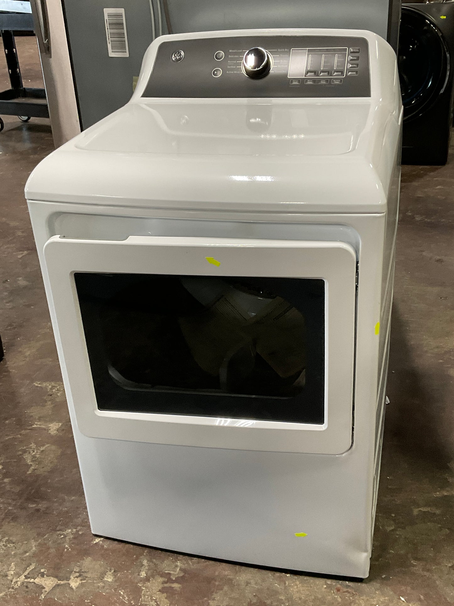 Front view, door closed