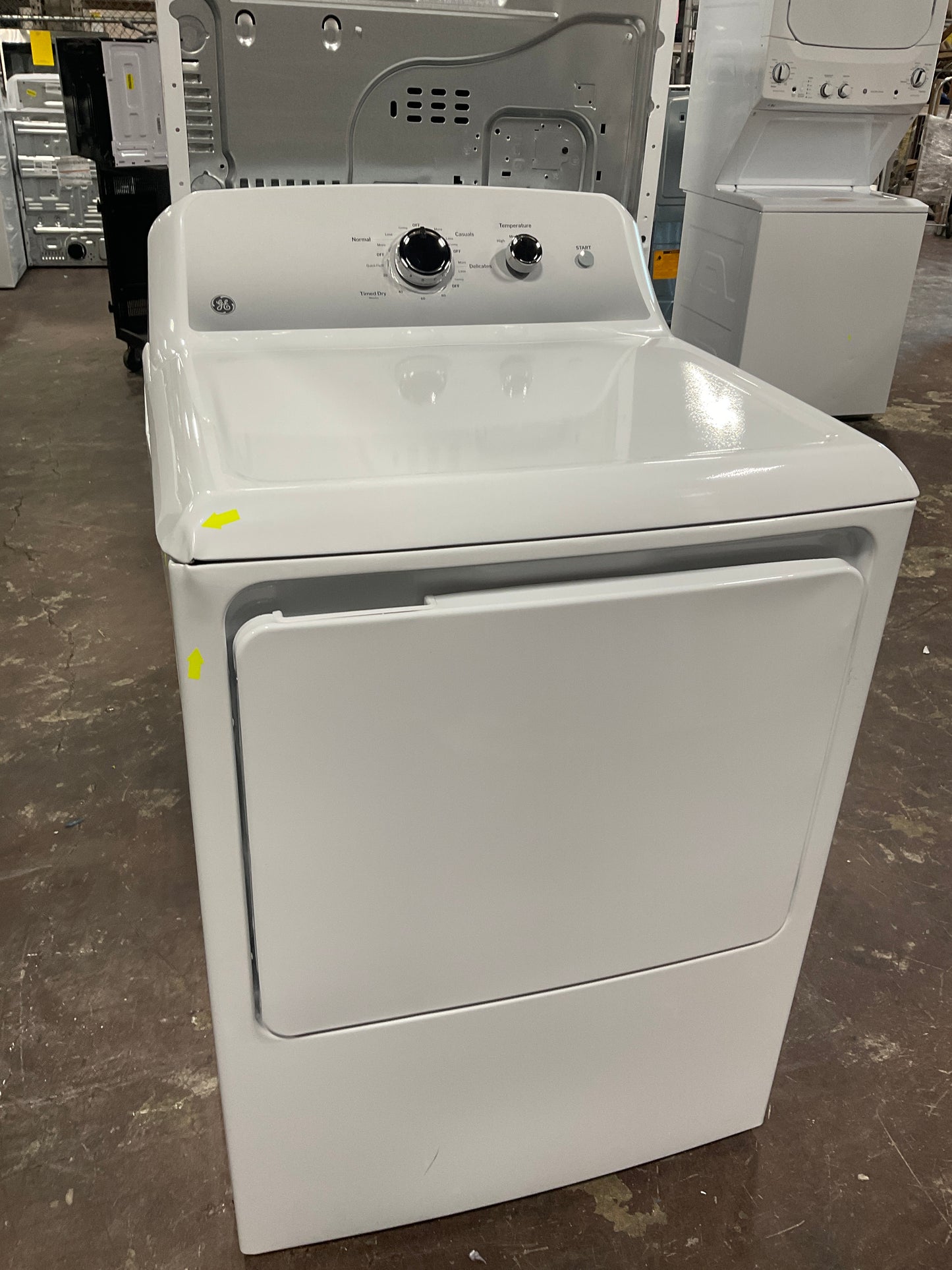 Front view, door closed