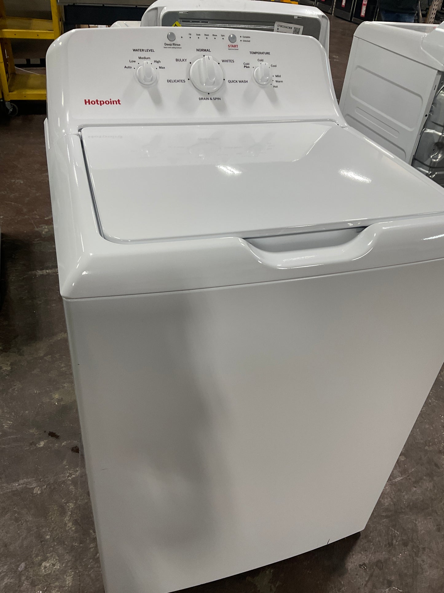 Front view, door closed