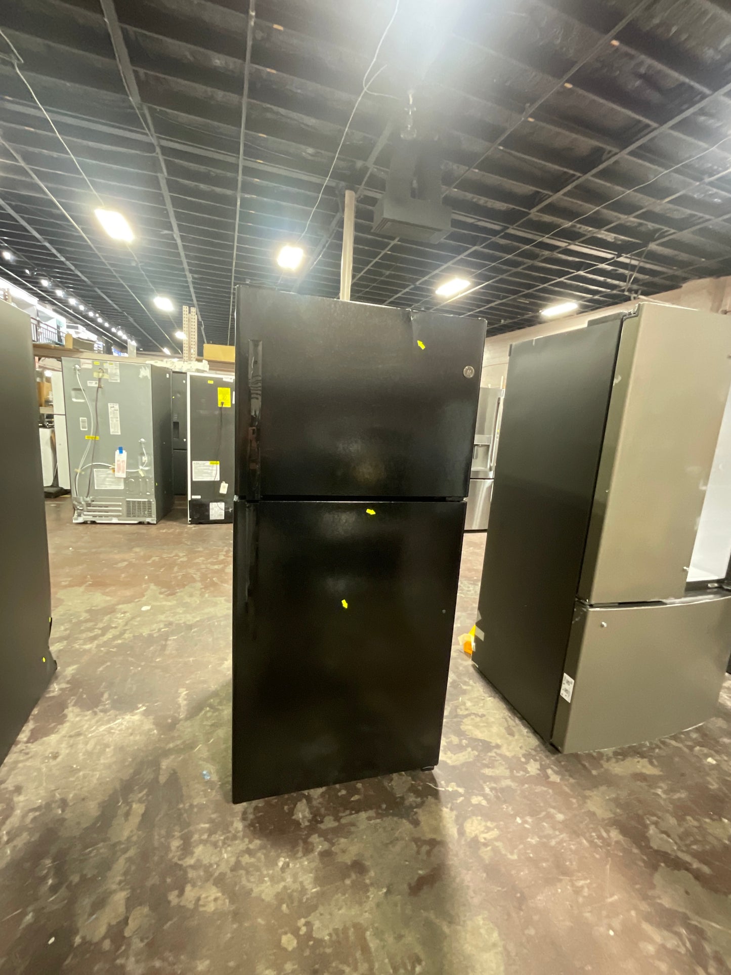 Front view, door closed