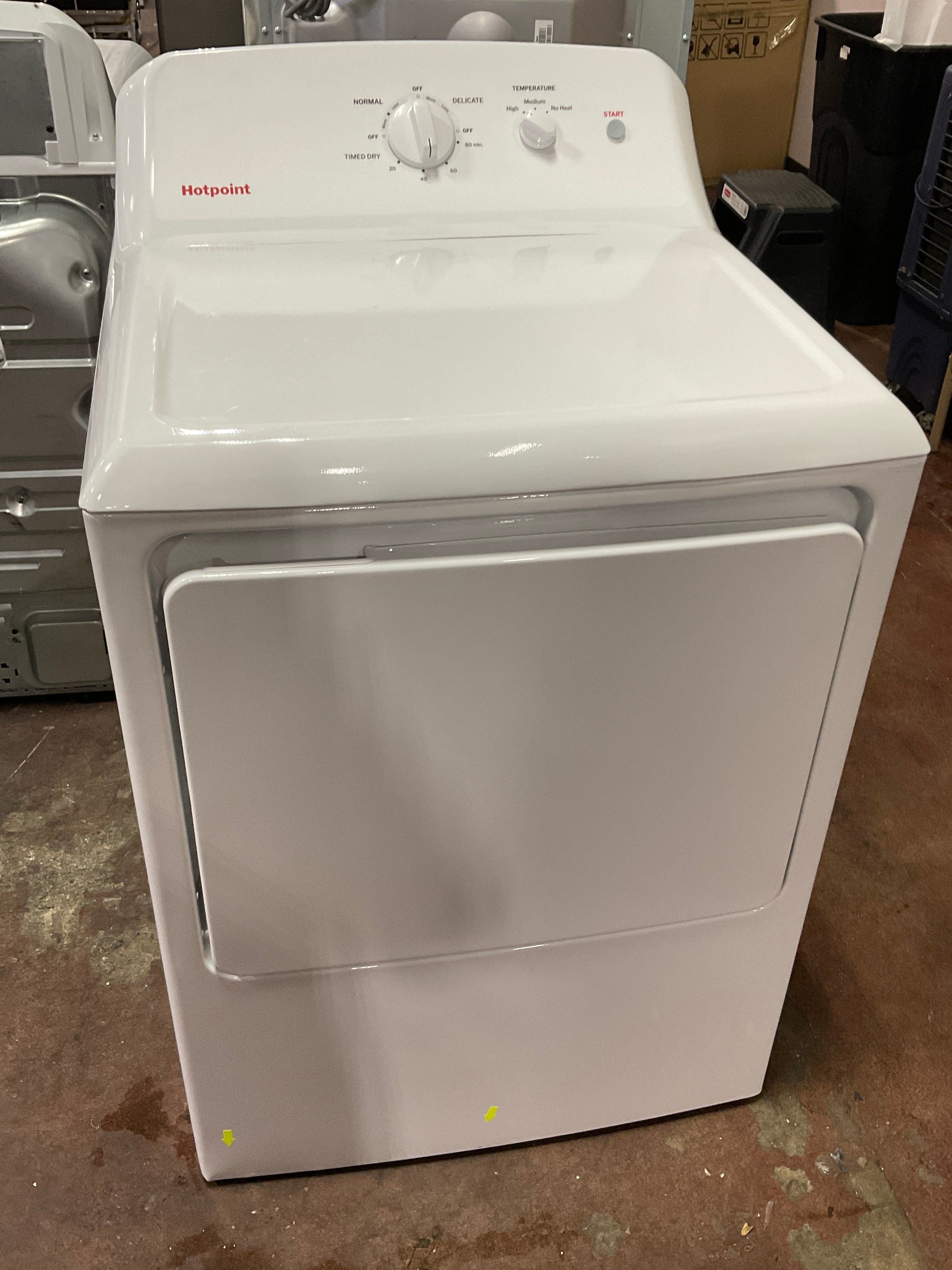 Front view, door closed