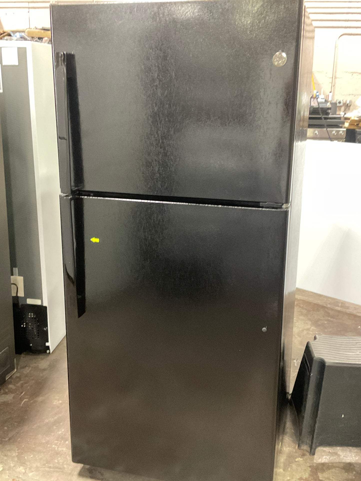 Front view, door closed