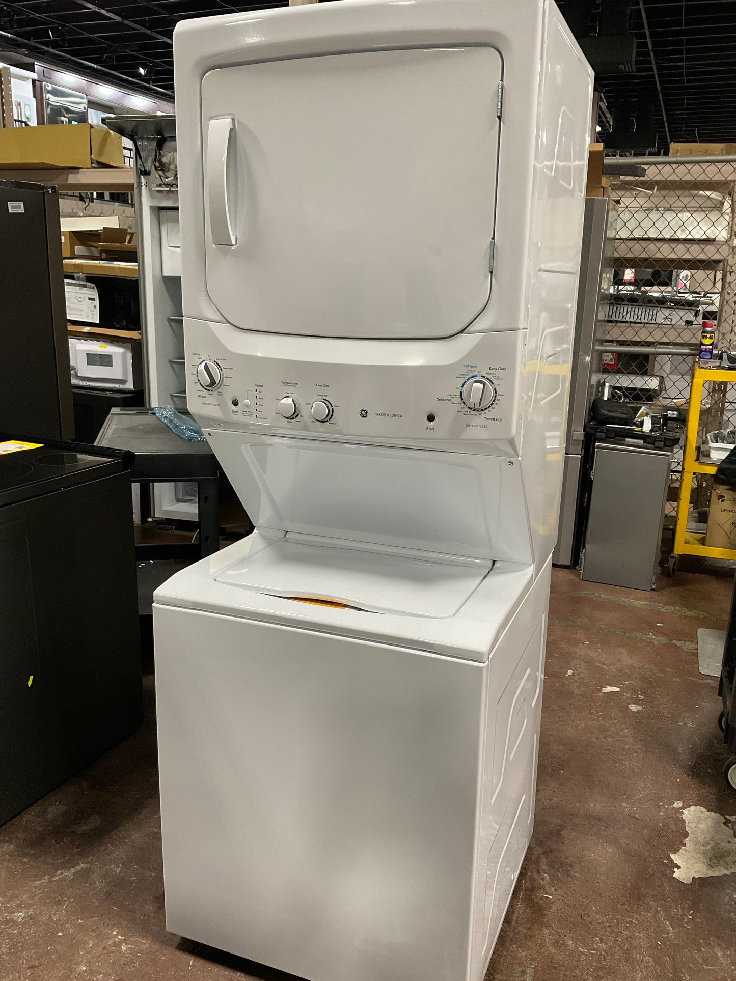 Front view, doors closed