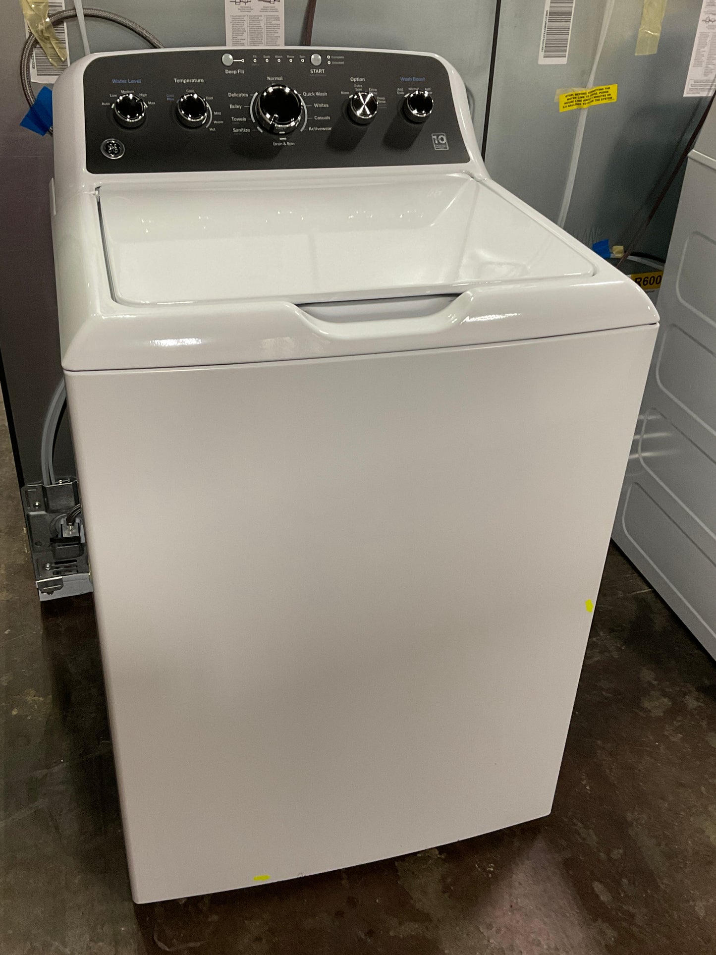 Front view, door closed