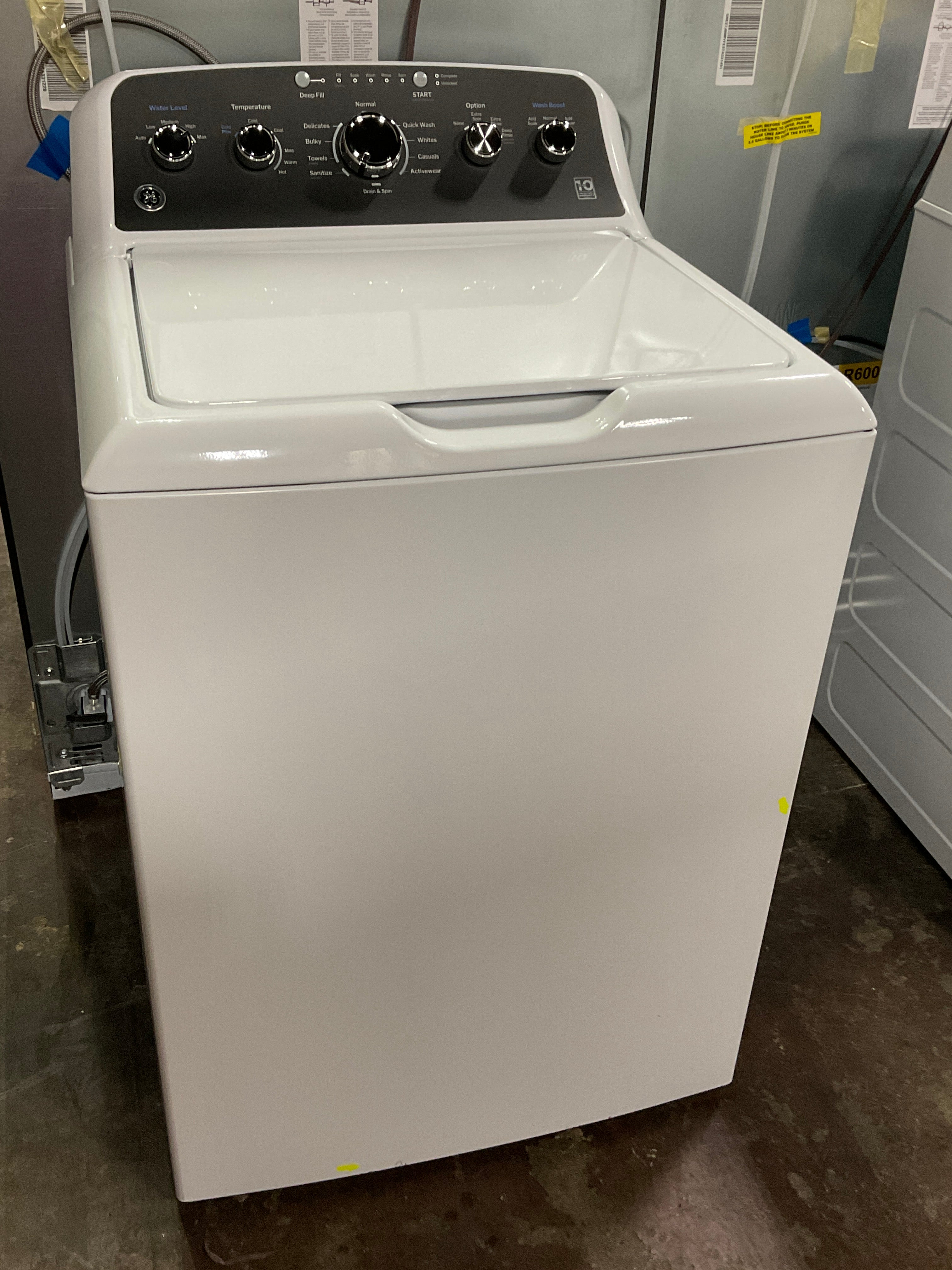 Front view, door closed