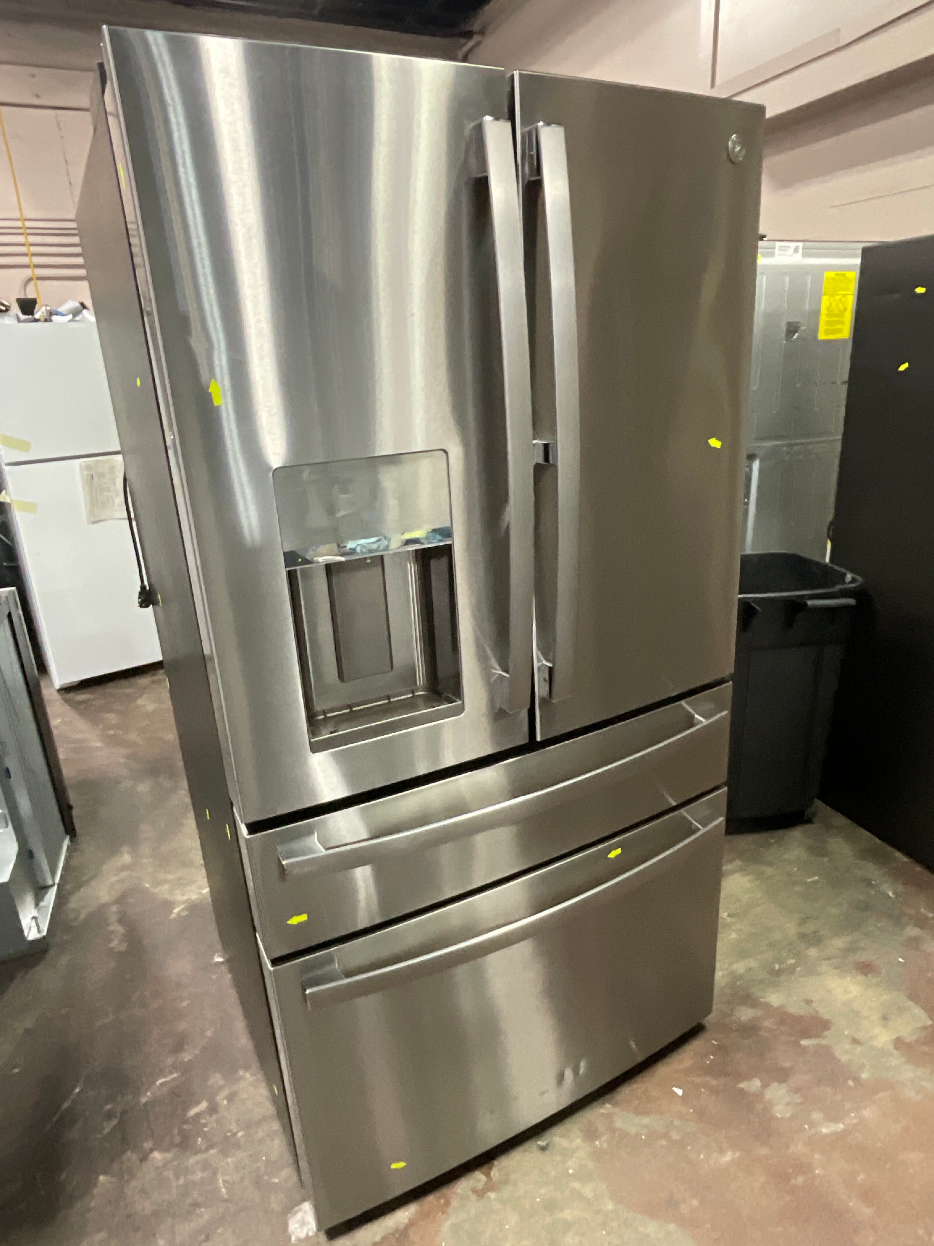 Front view, door closed