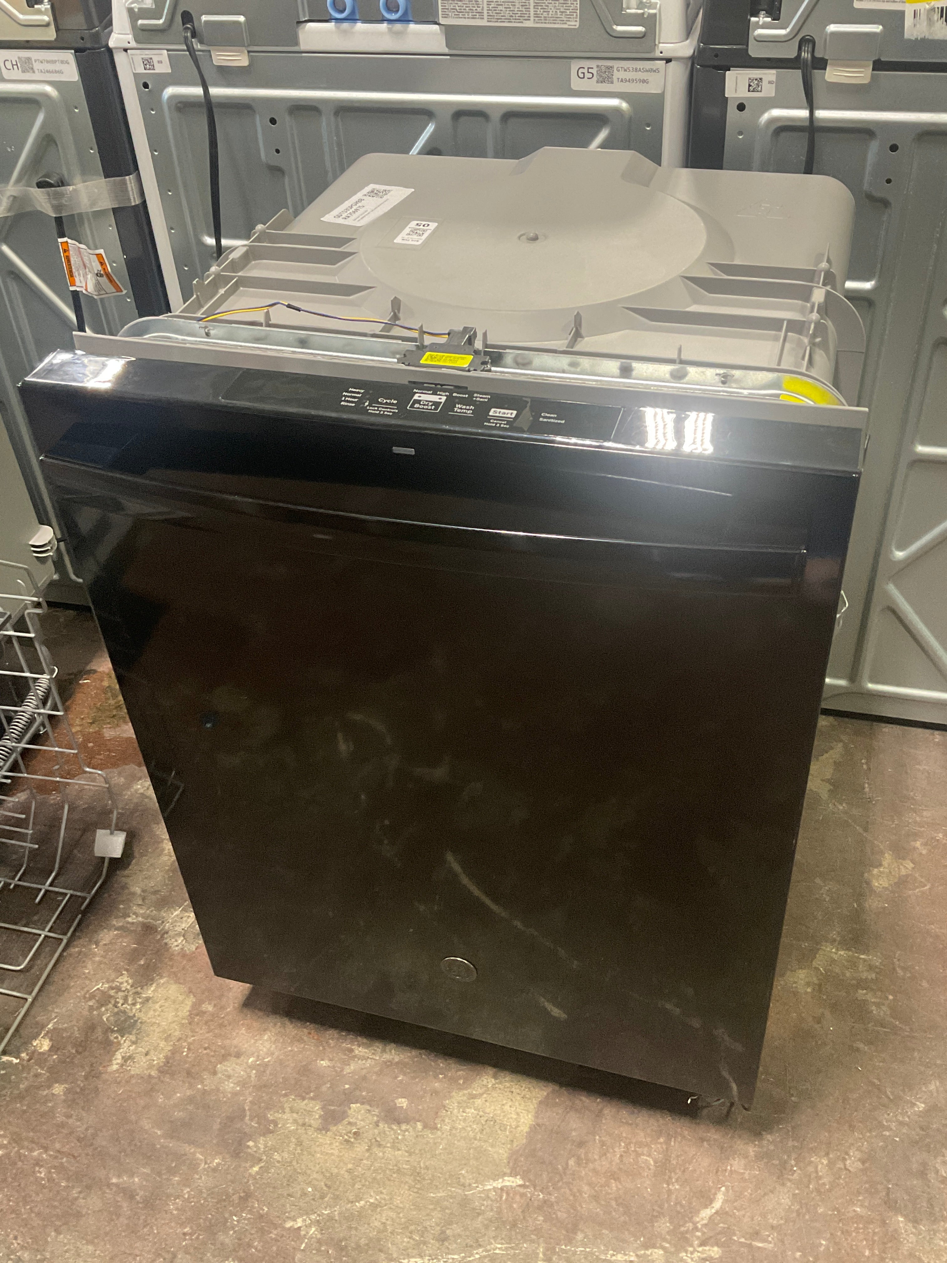 Front view, doors closed