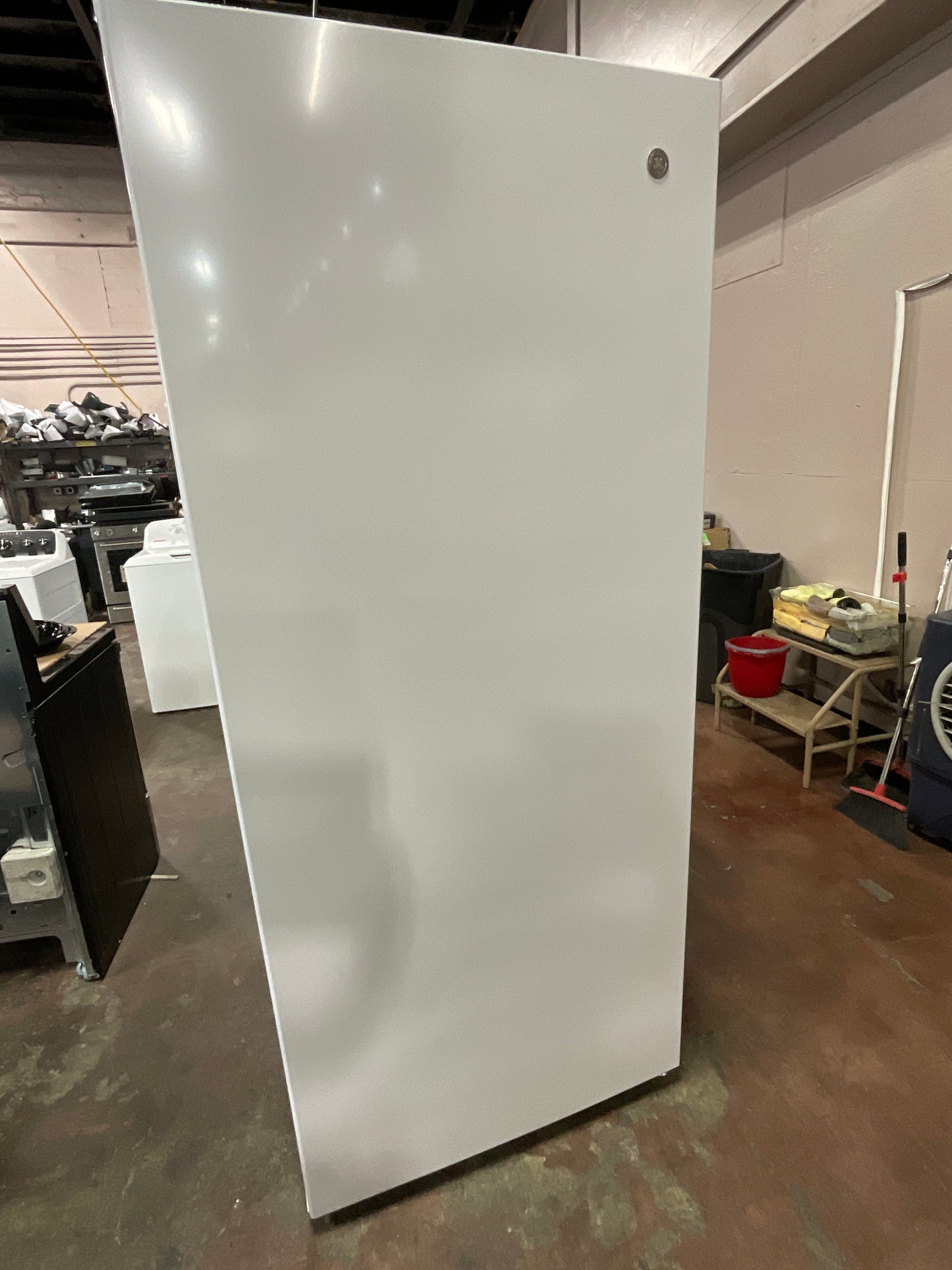 Front view, door closed