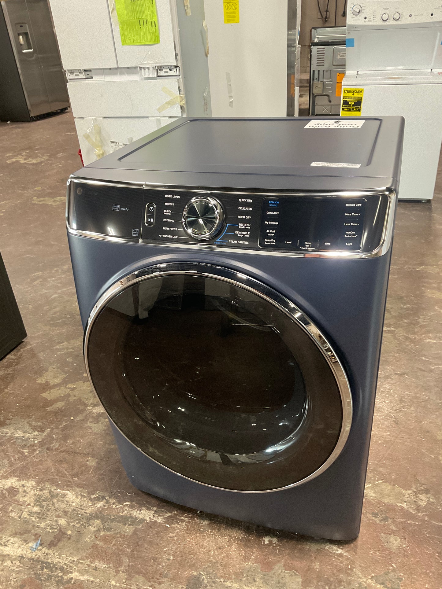 Front view, door closed