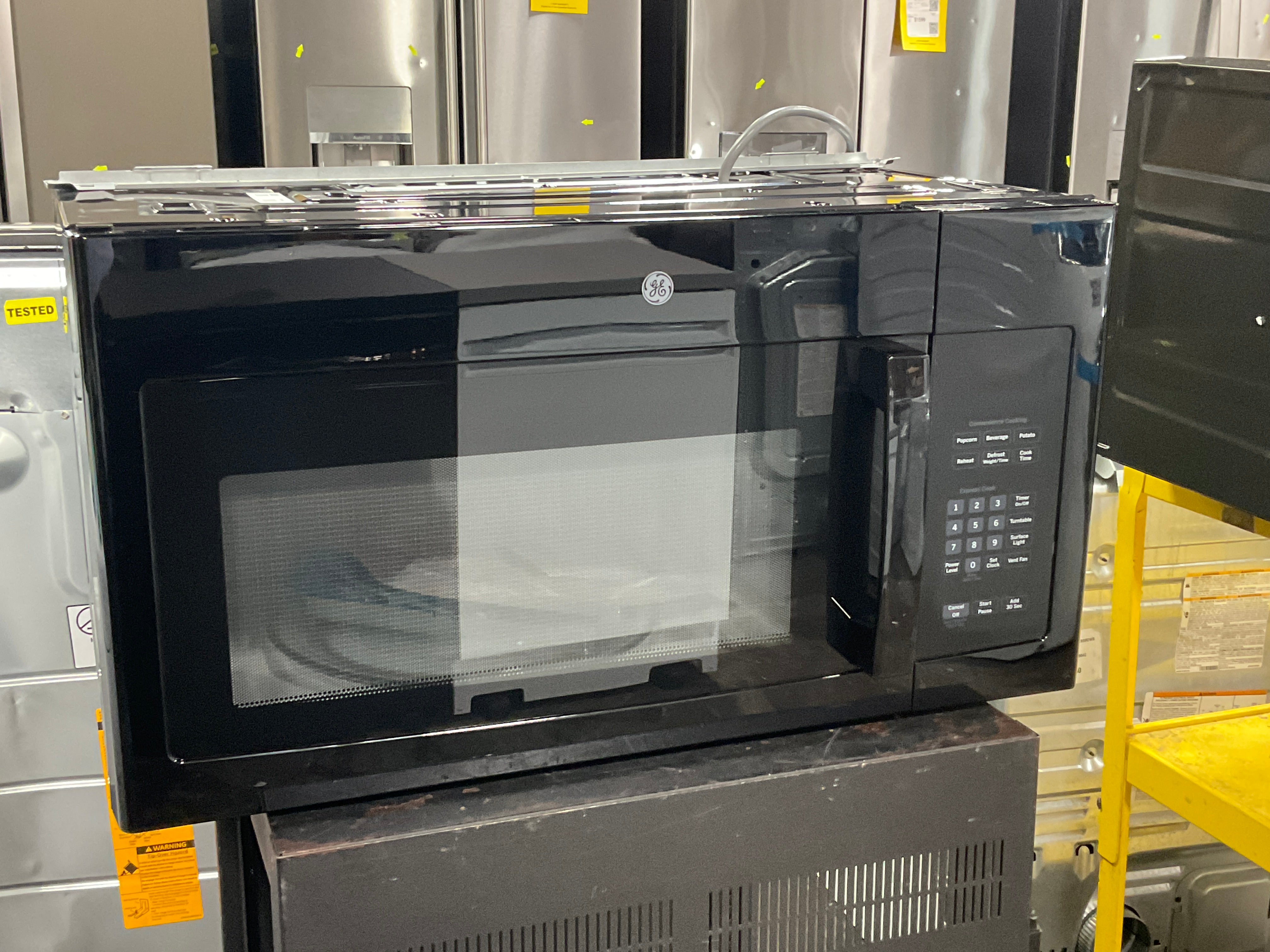 Front view, door closed