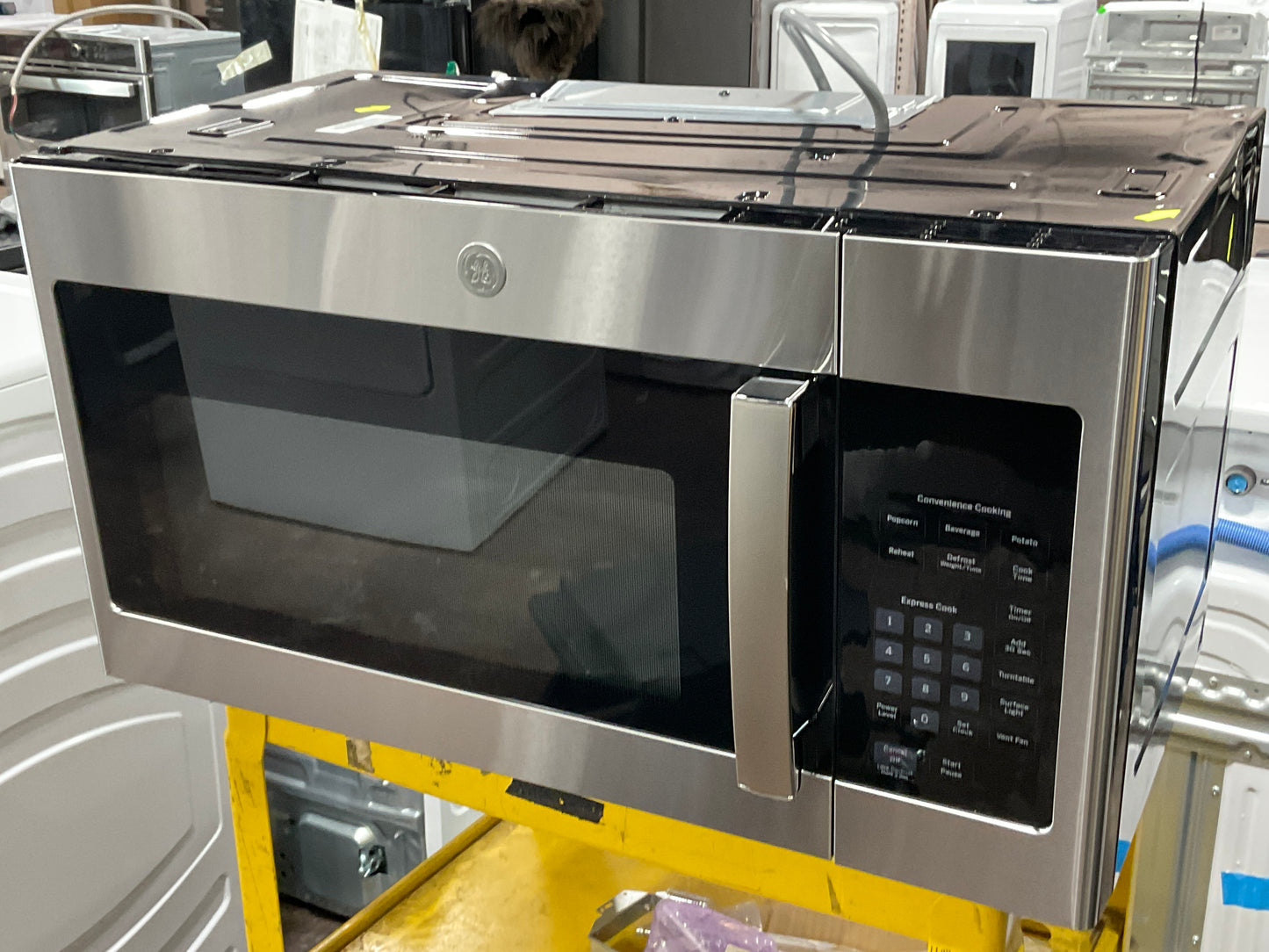 Front view, door closed