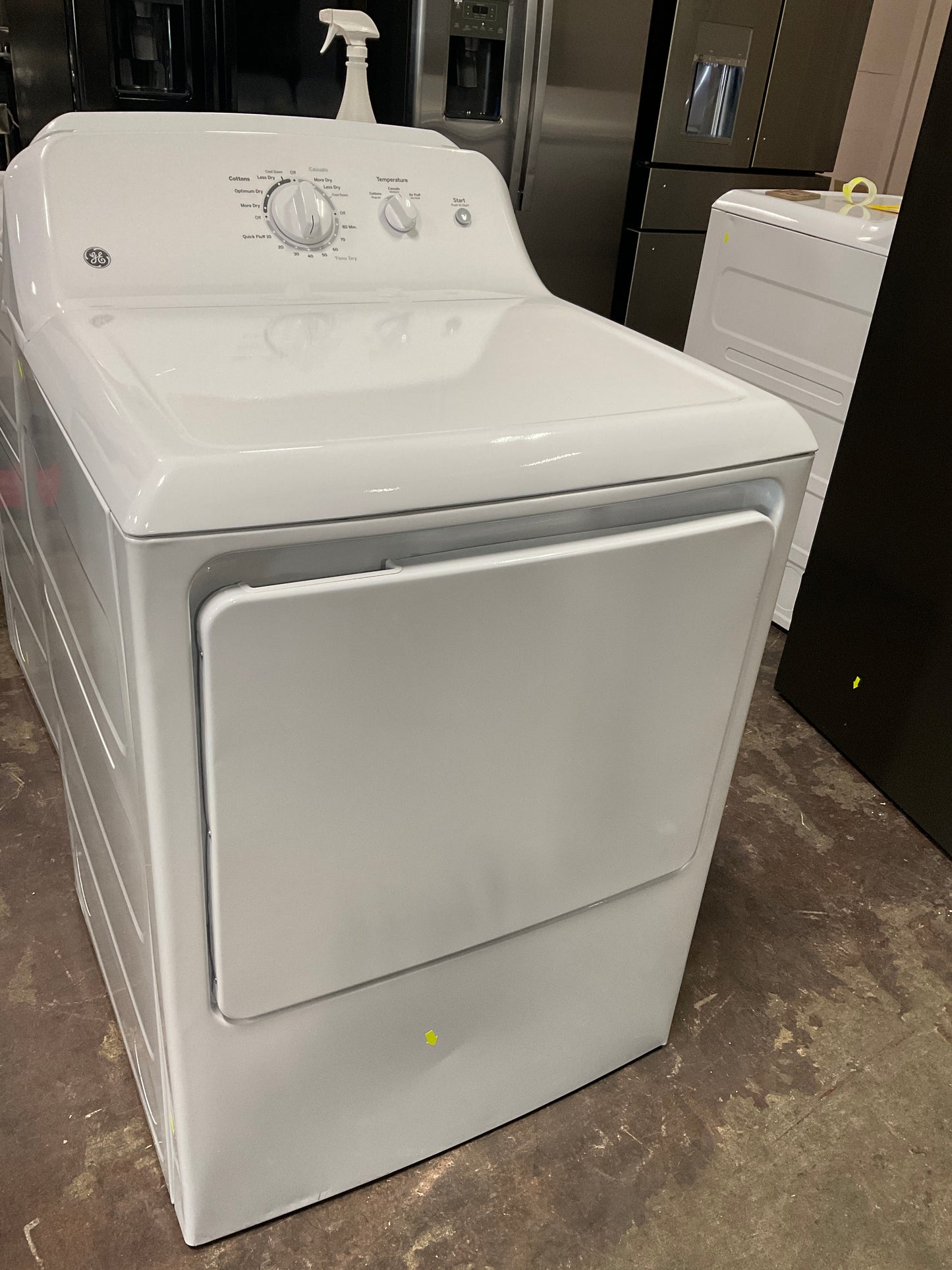 Front view, door closed