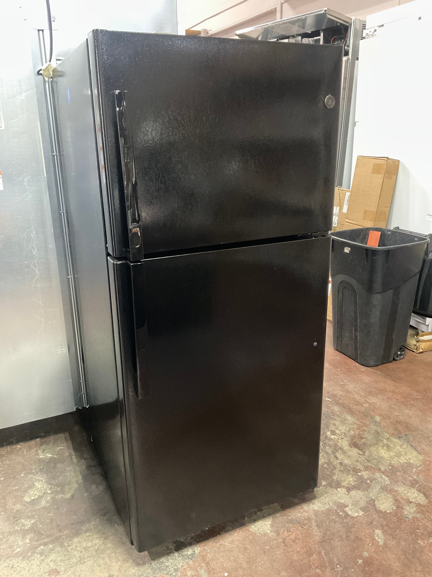 Front view, door closed