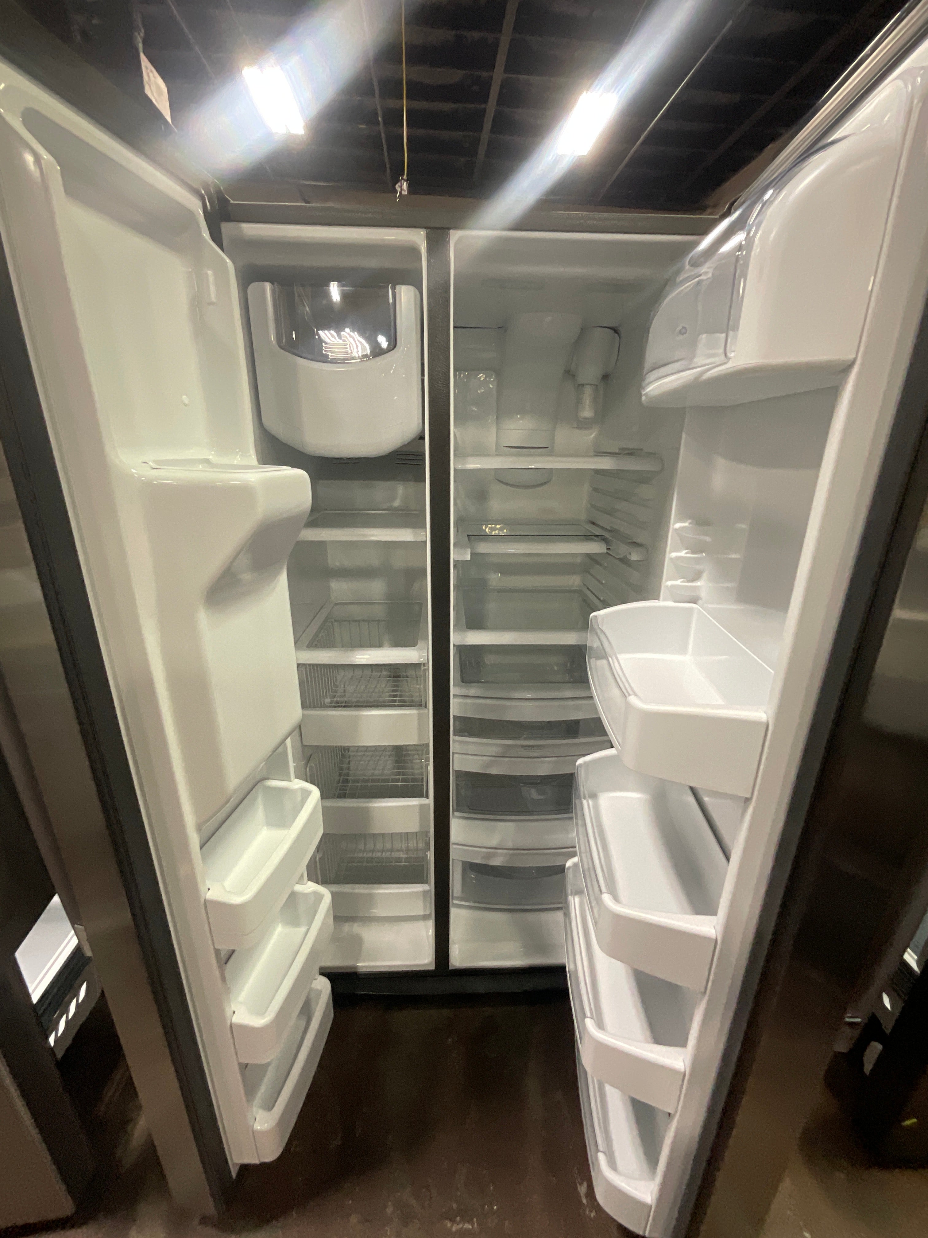 Front view, door closed