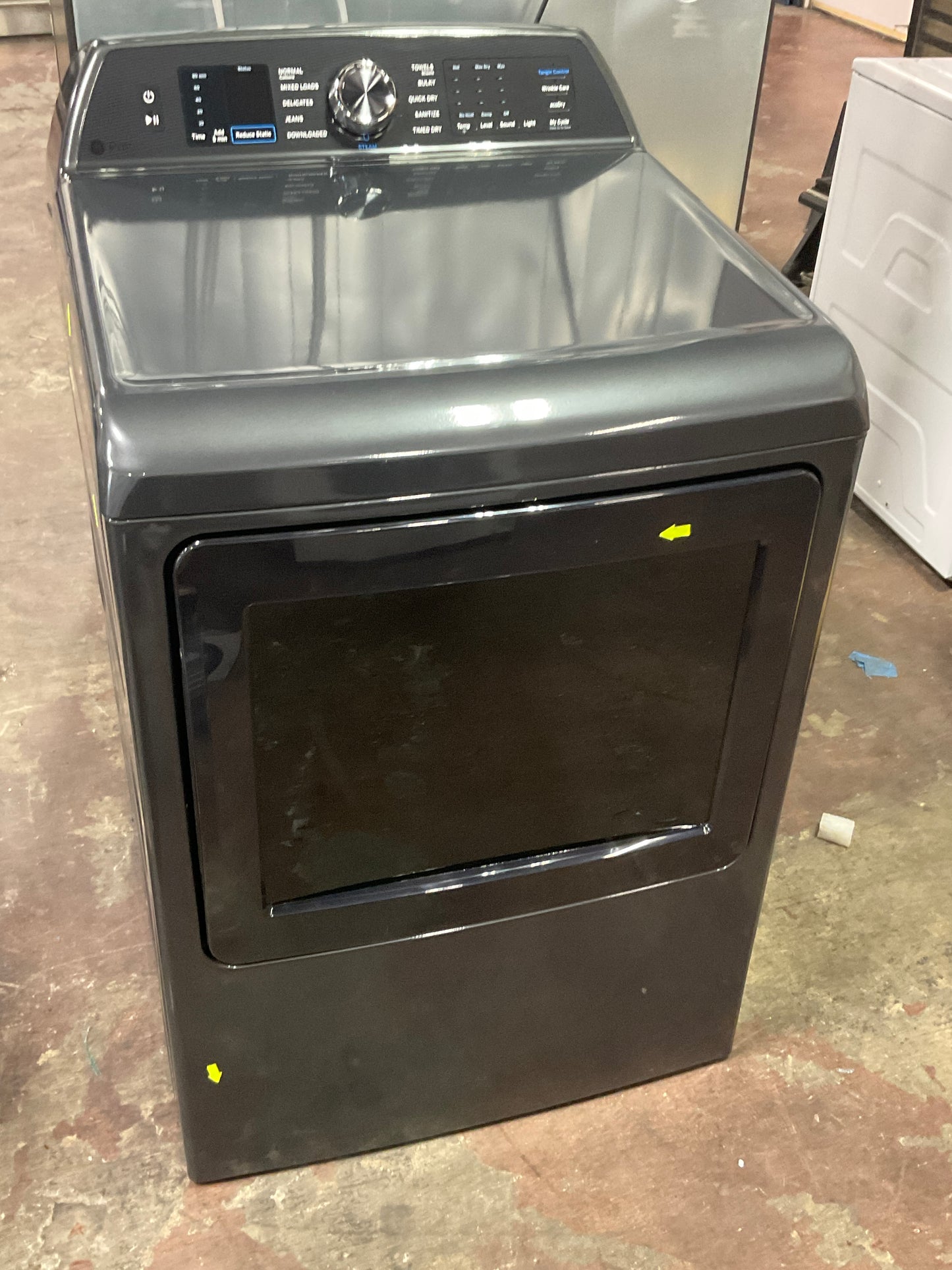 Front view, door closed