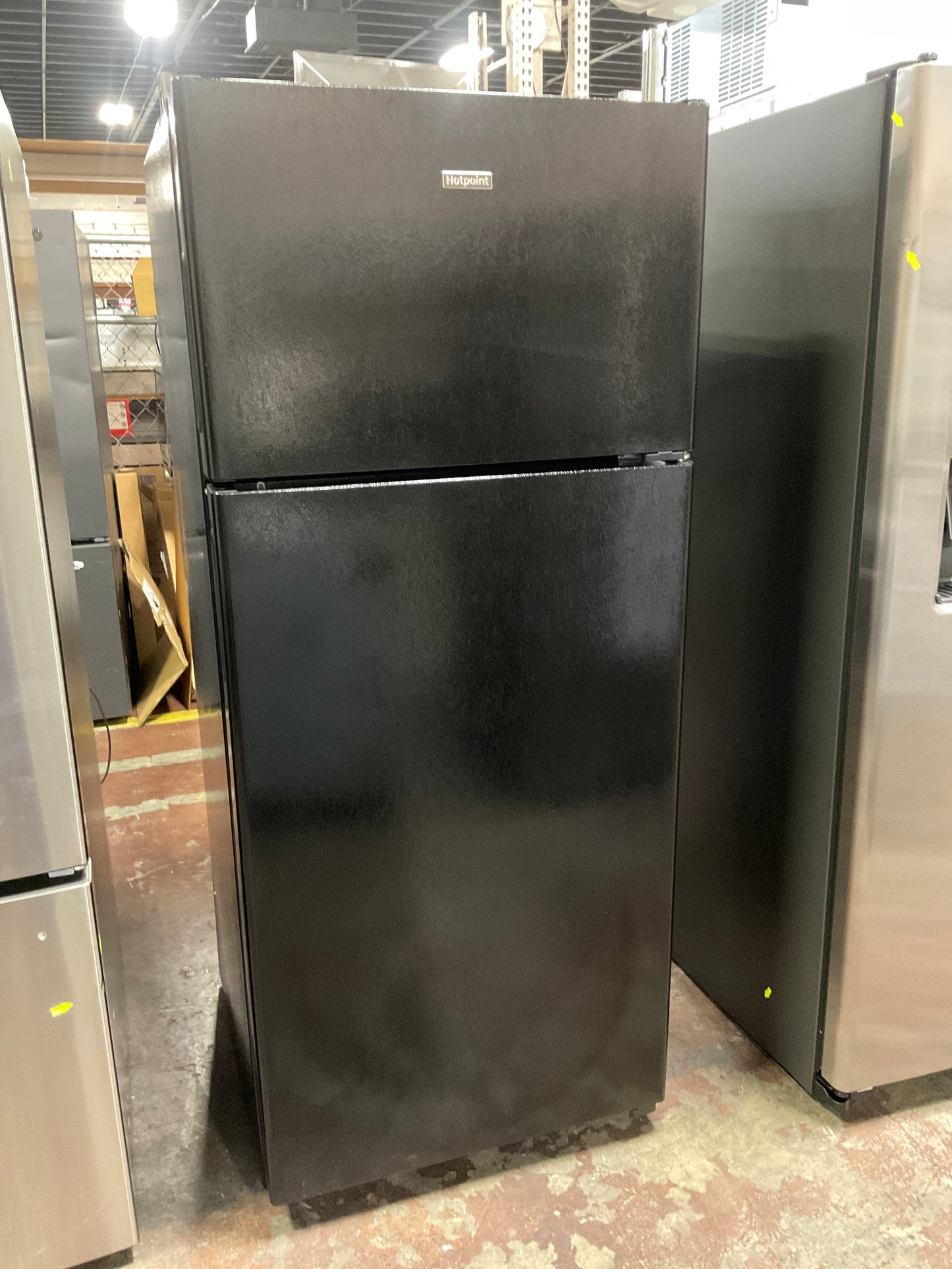 Front view, door closed