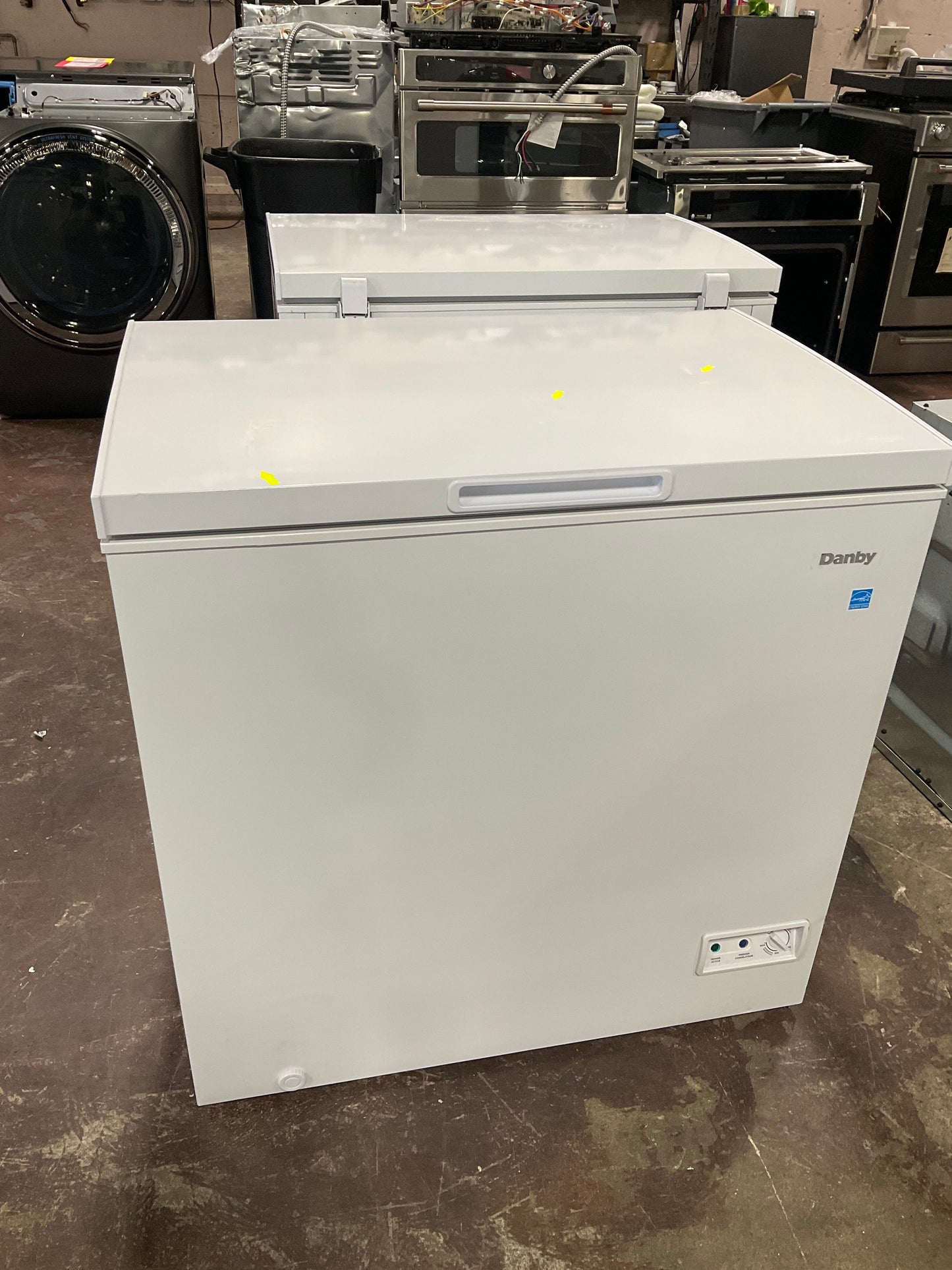 Front view, door closed