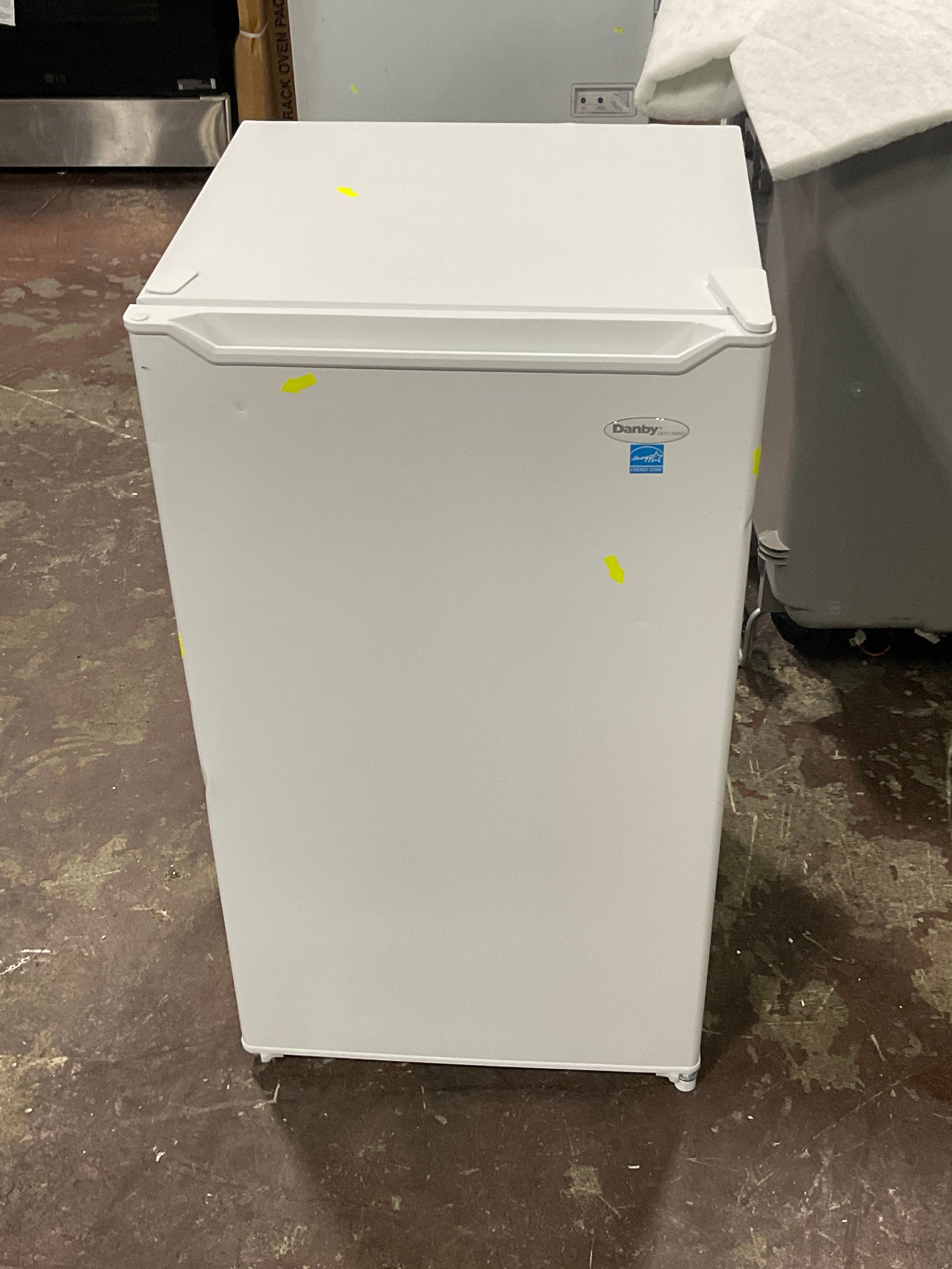 Front view, door closed