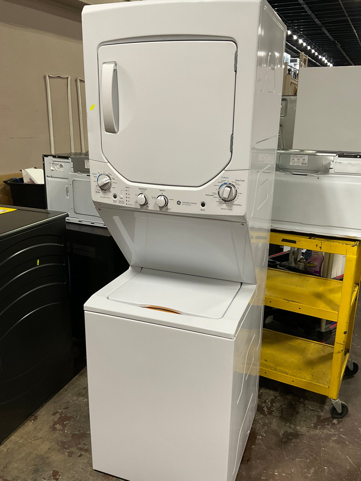 Front view, doors closed