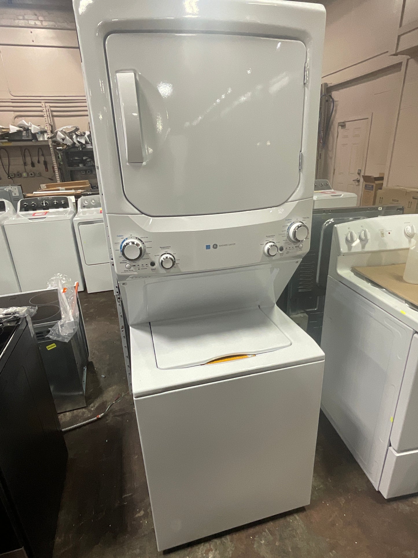 Front view, doors closed