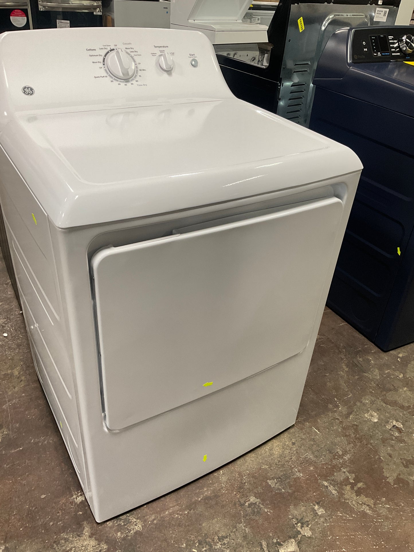 Front view, door closed