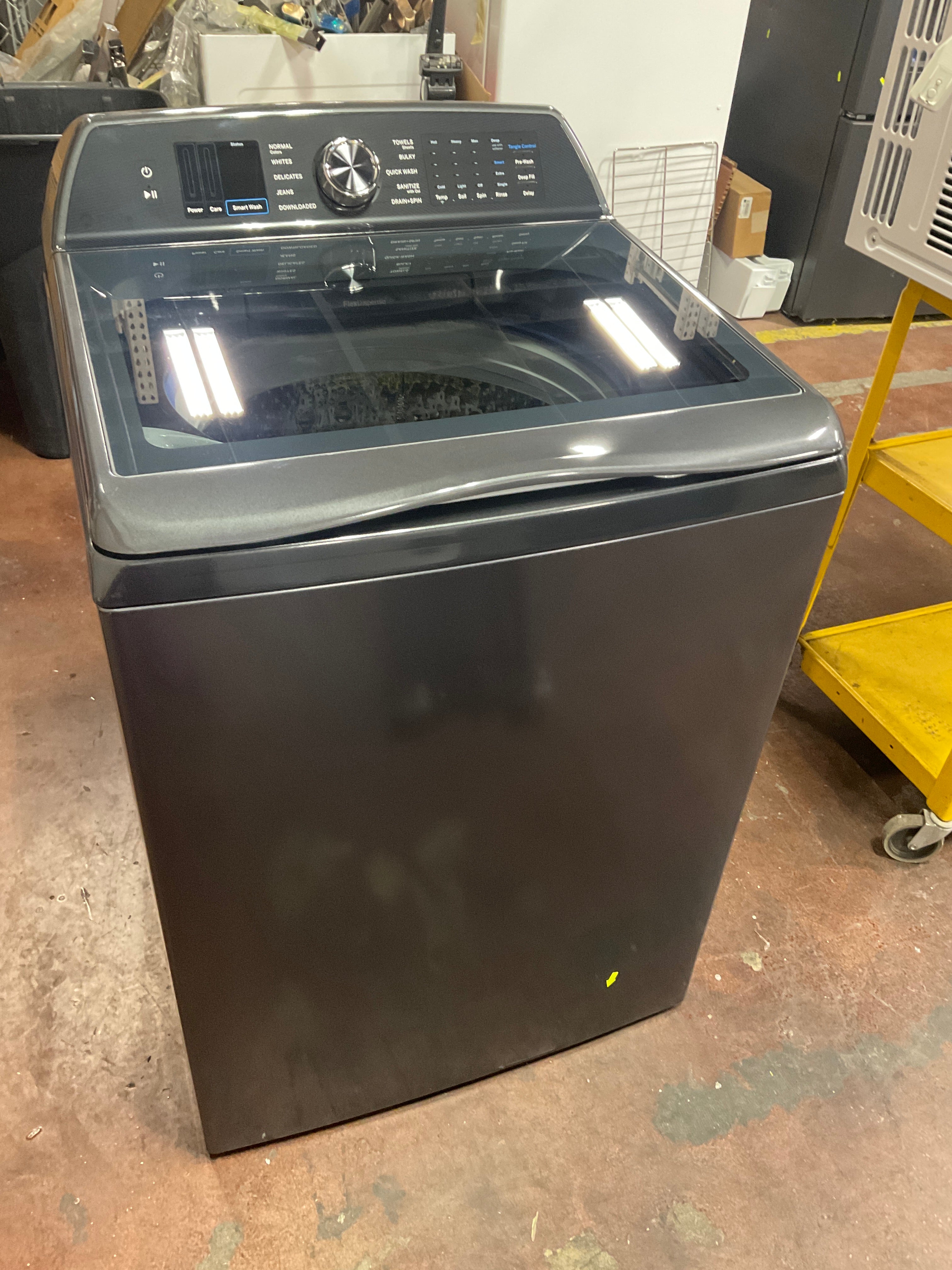 Front view, door closed