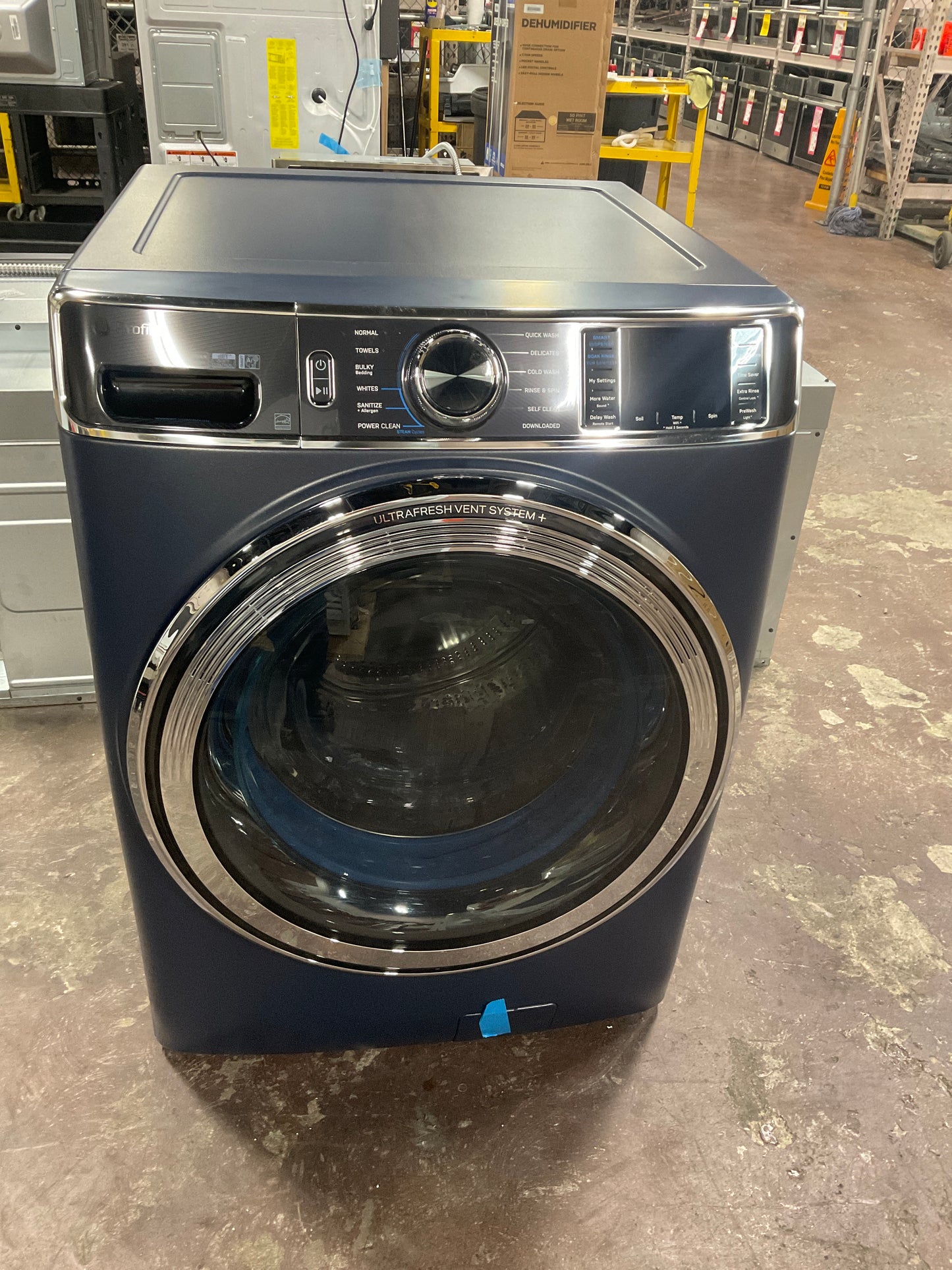 Front view, door closed