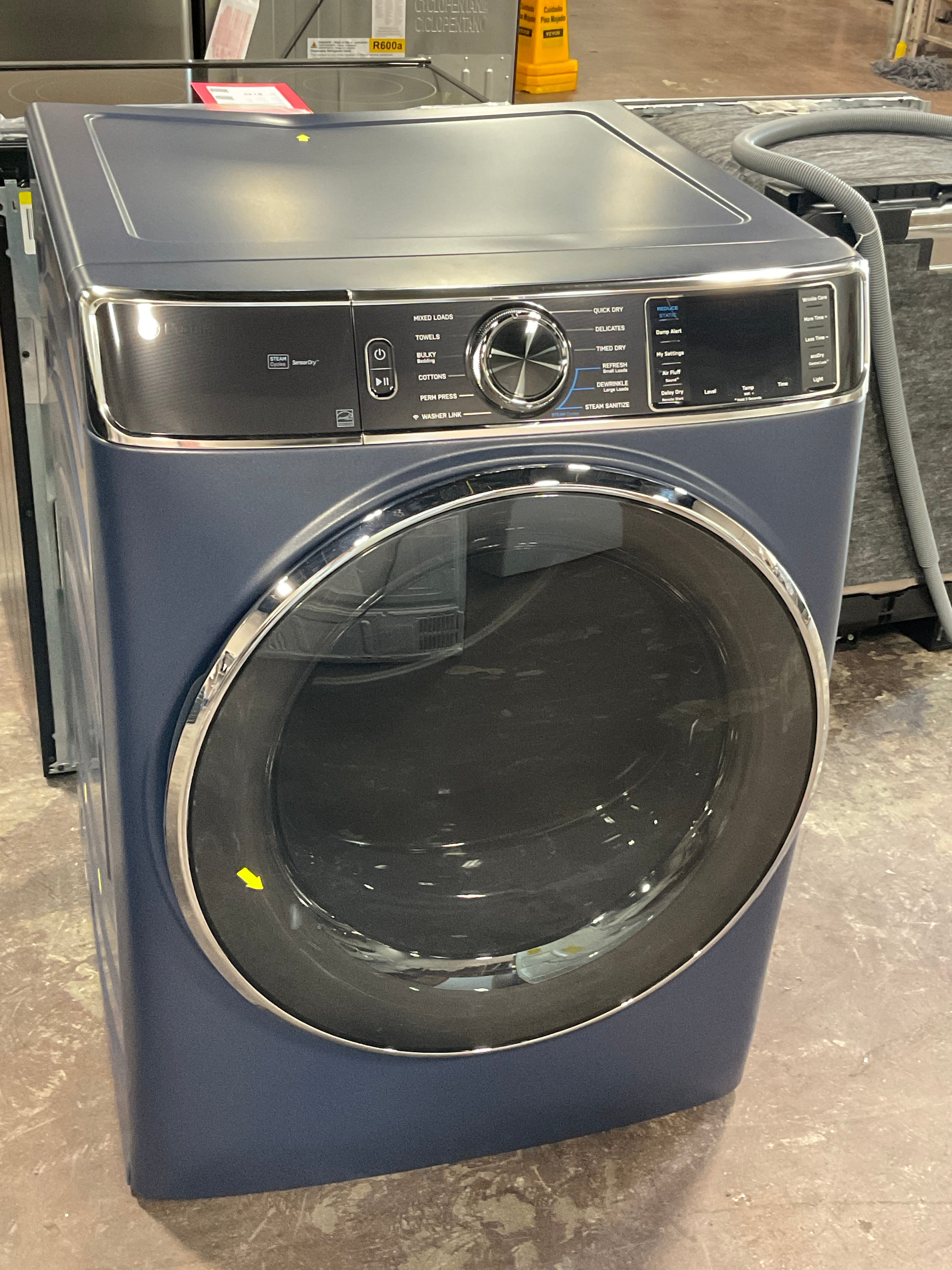 Front view, door closed