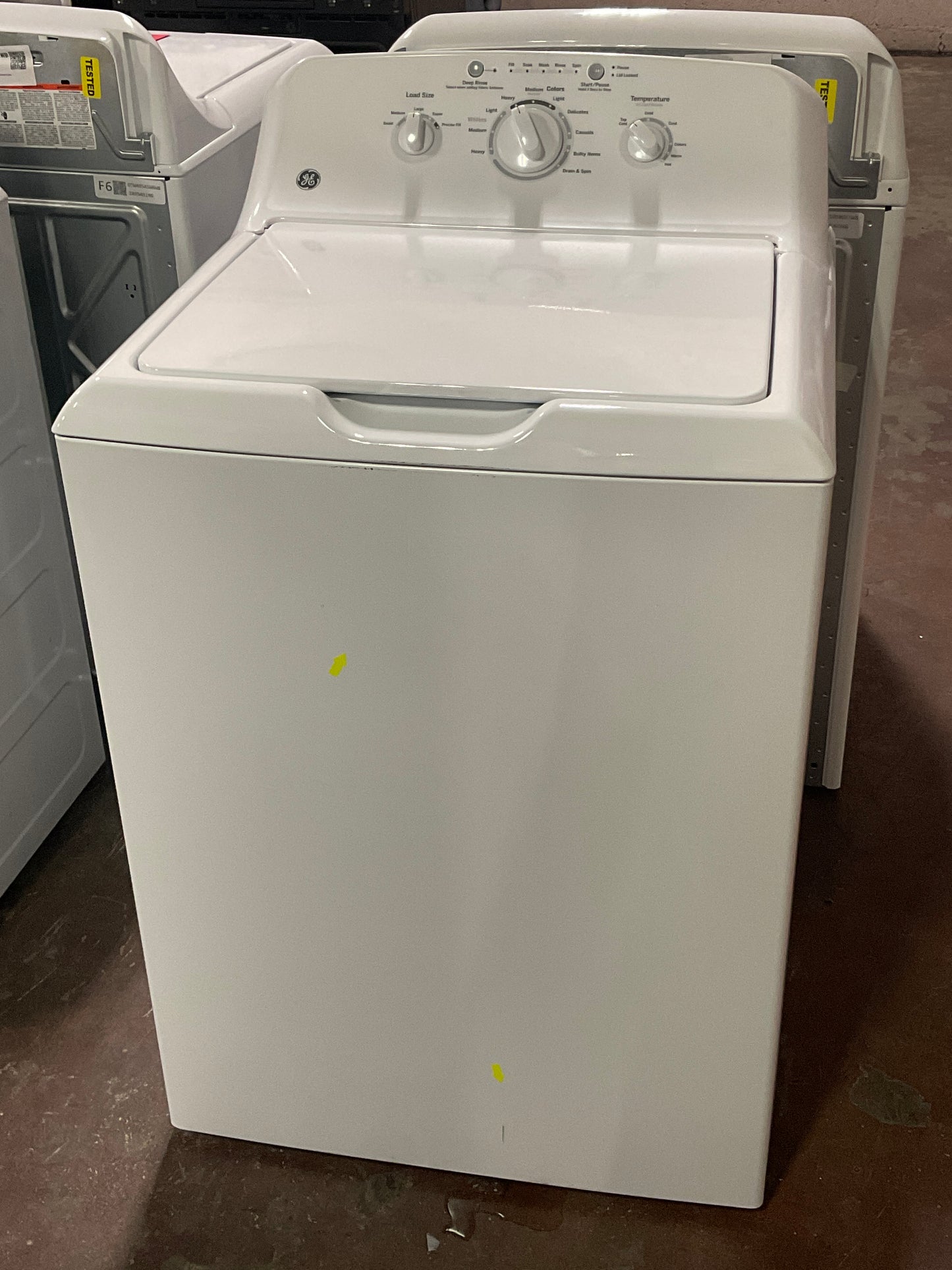 Front view, door closed