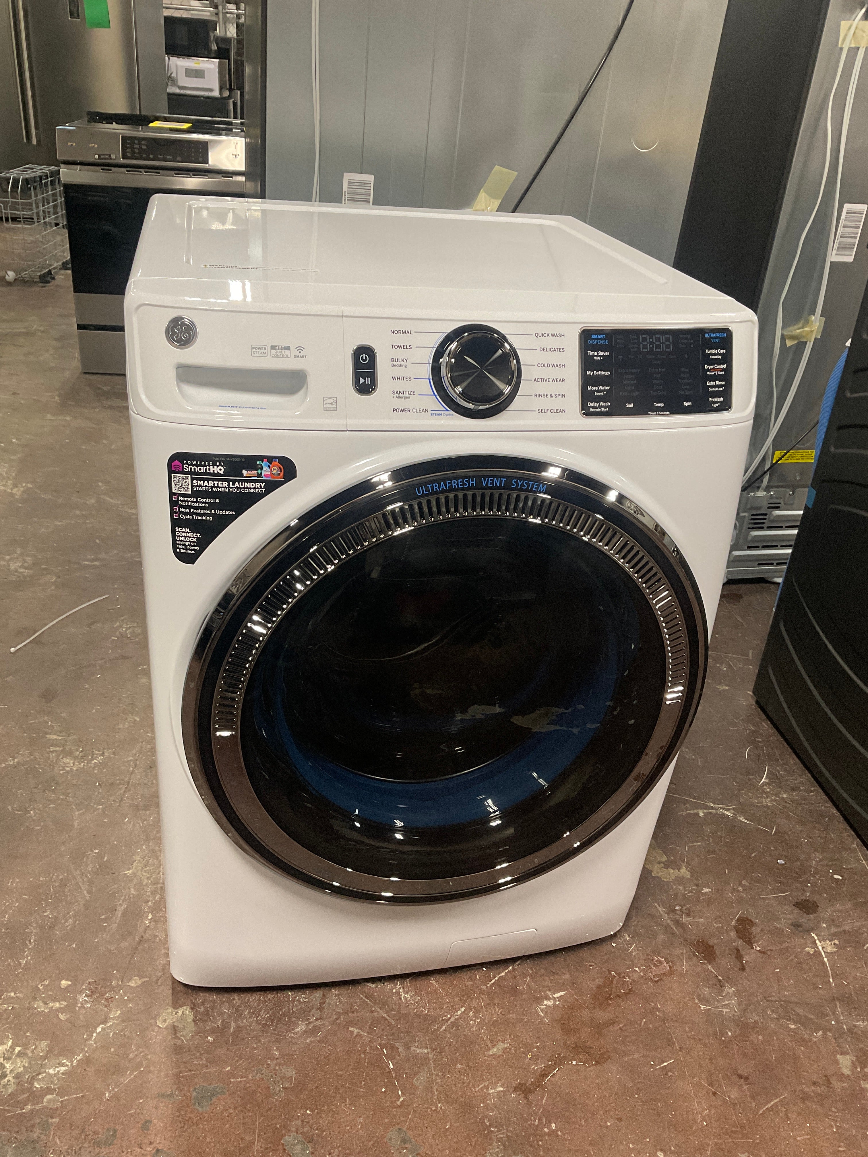 Front view, door closed