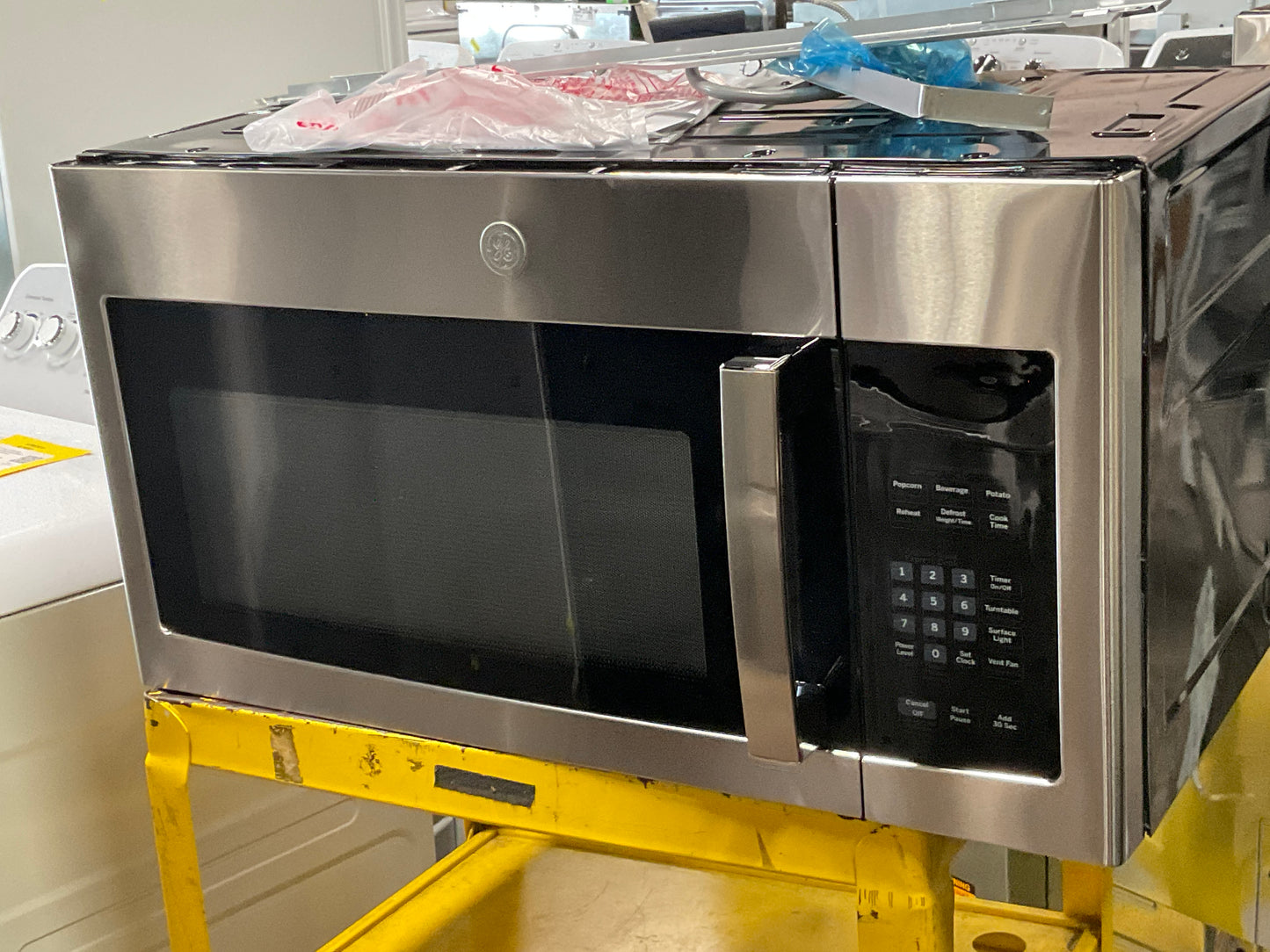 Front view, door closed