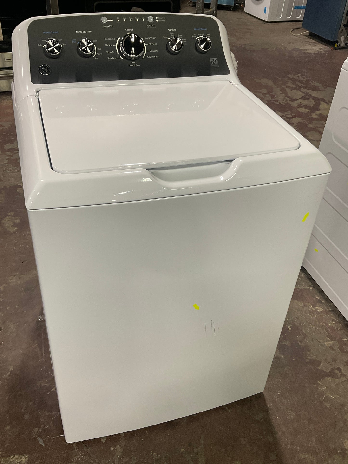 Front view, door closed