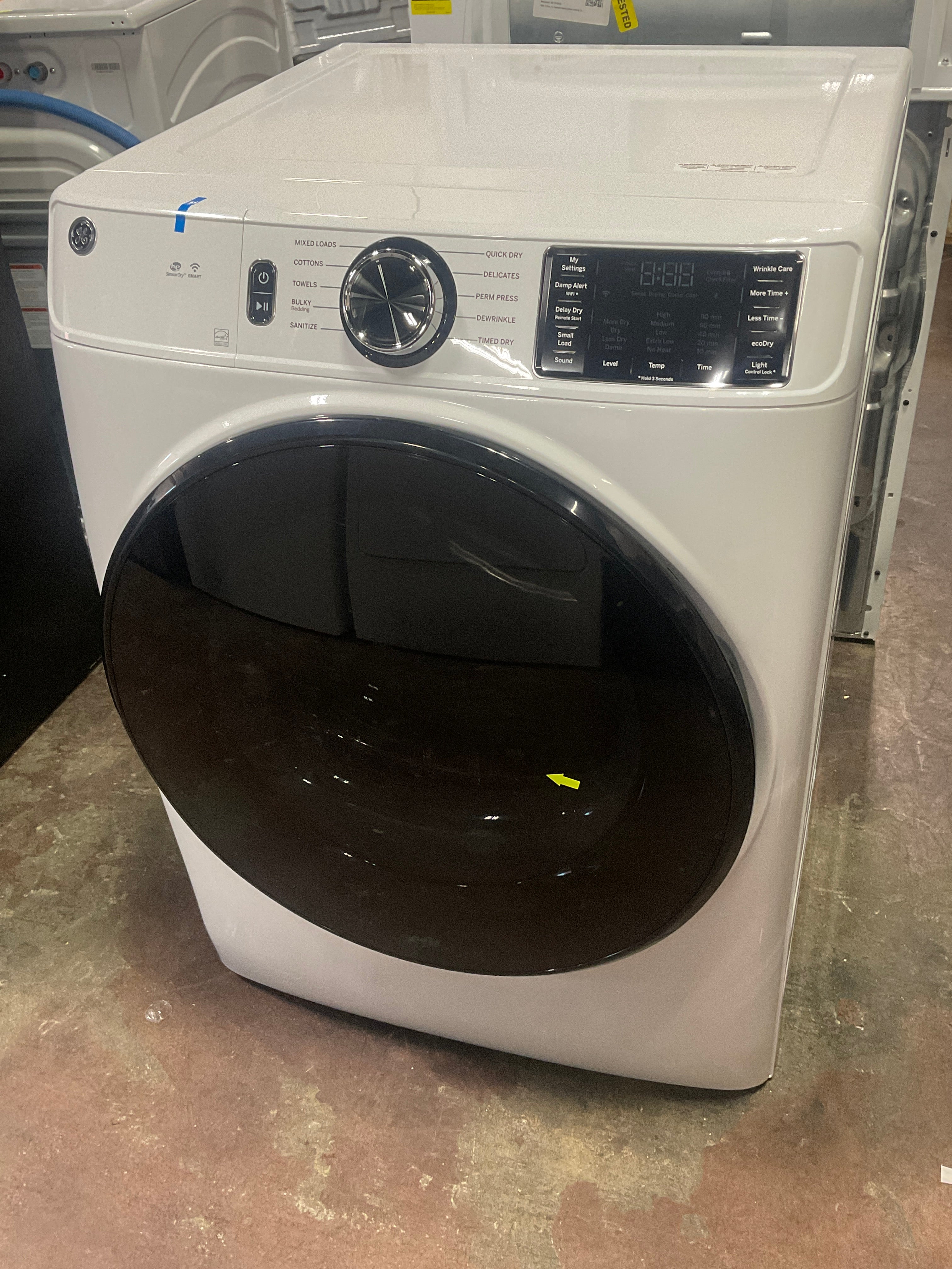 Front view, door closed