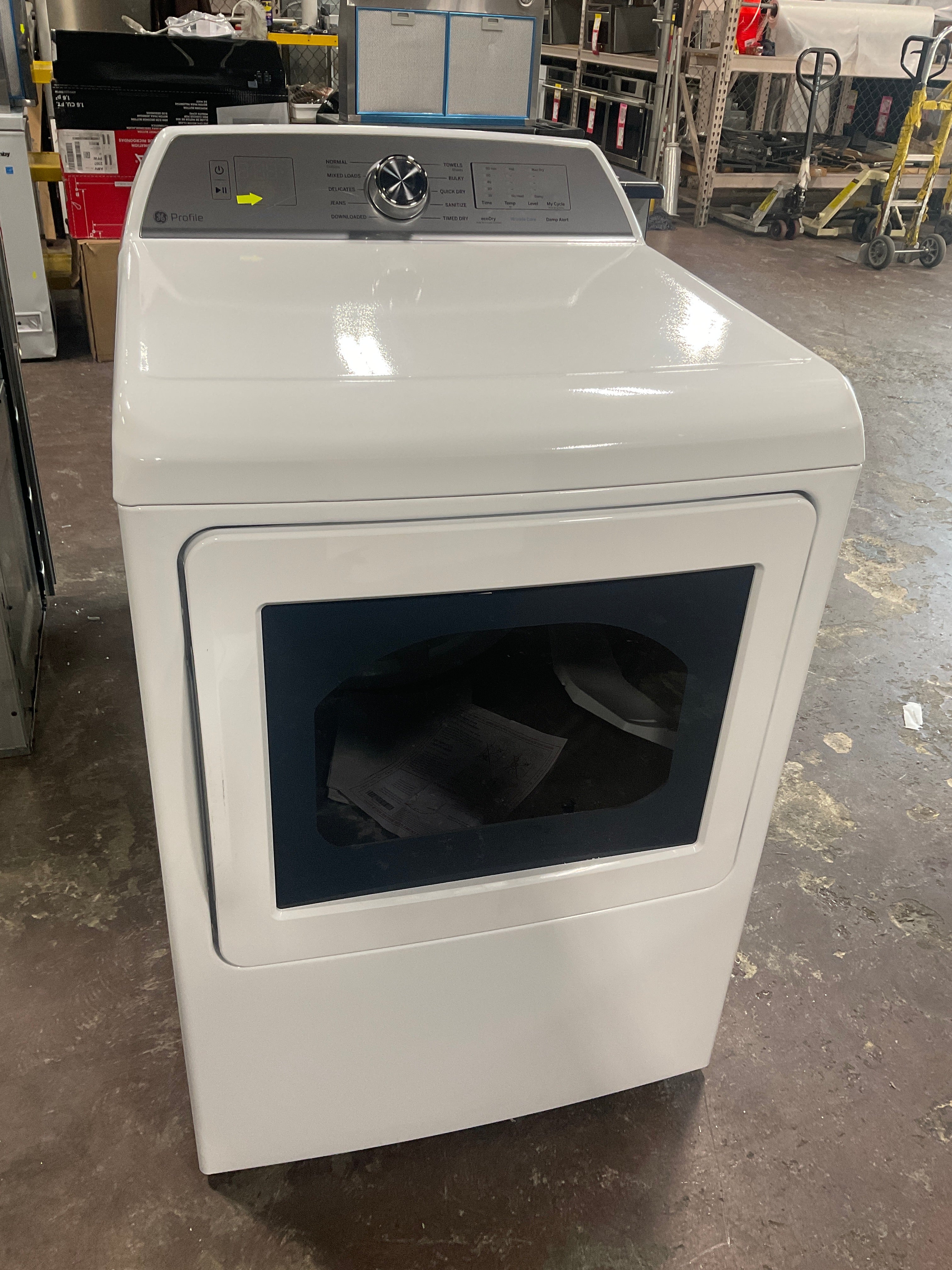 Front view, door closed